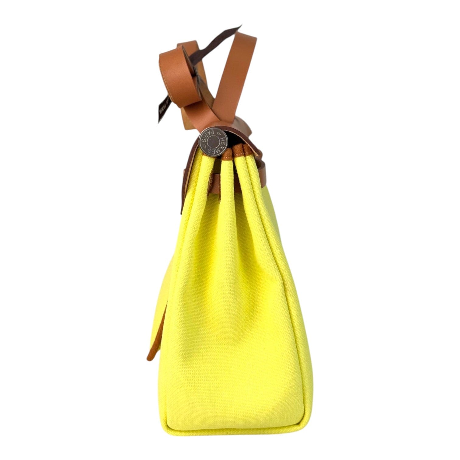 Hermes Herbag Zip 31 Yellow Bag