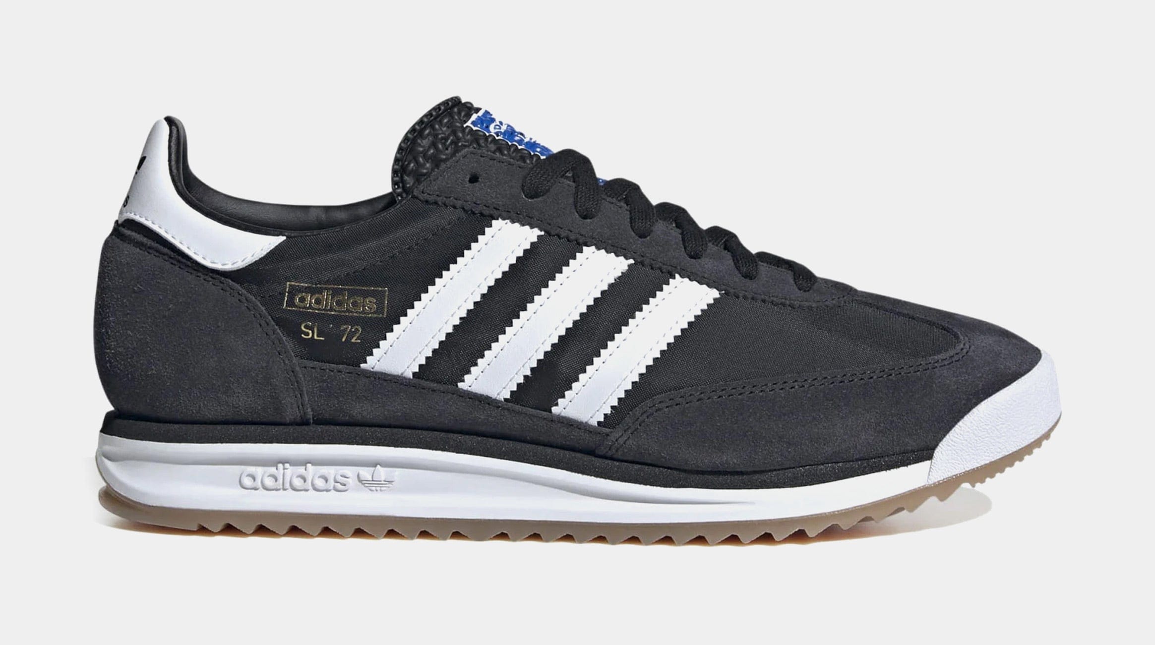 adidas SL 72 Mens Lifestyle Shoes (Black/White)