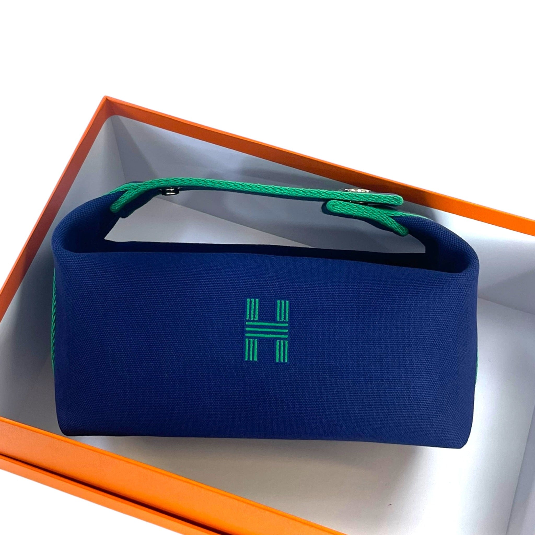 Hermès Bride - a - Brac PM Marine
