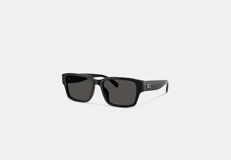 Coach Maxi Sculpted C Narrow Square Sunglasses