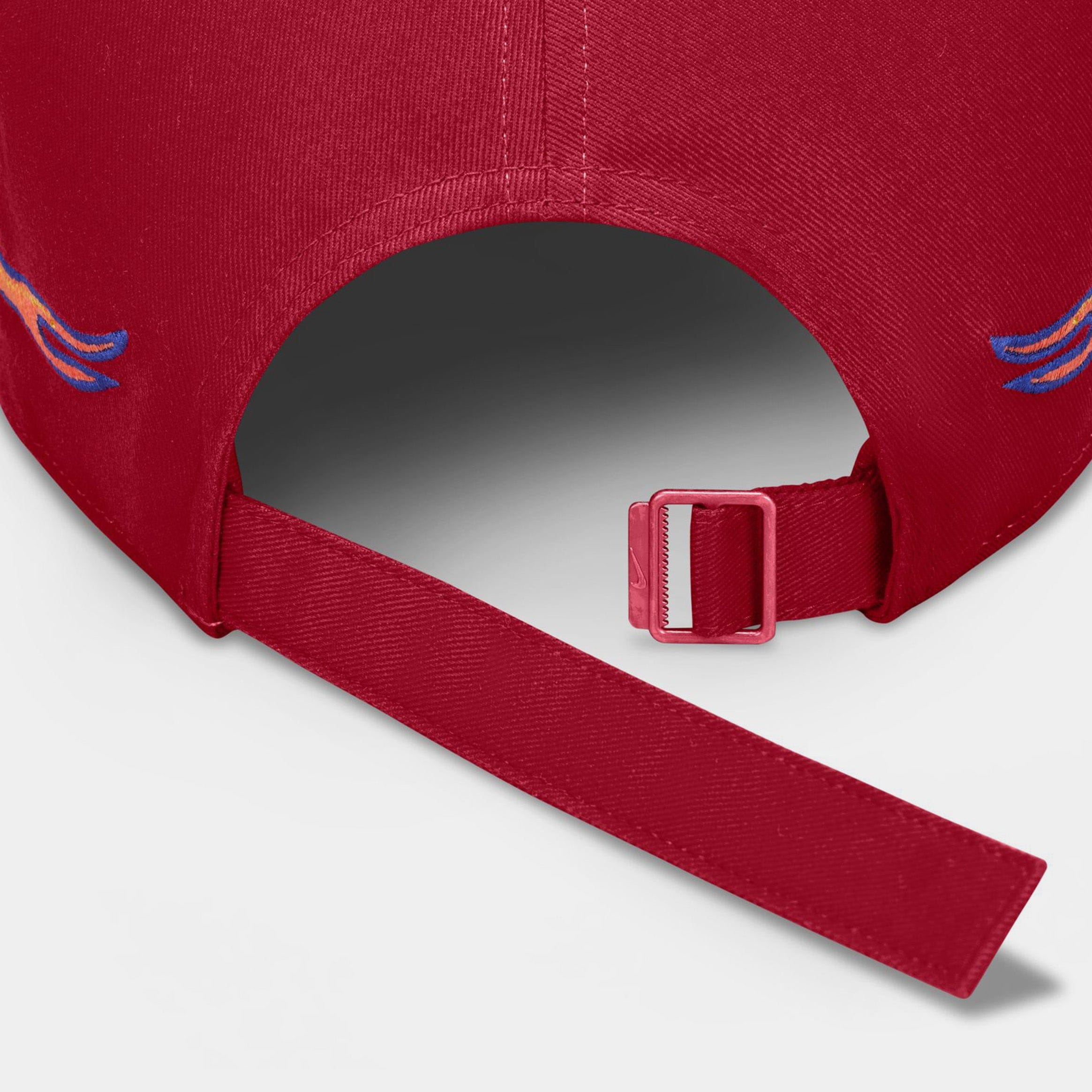 Nike NSW Club Flame Stapback Mens Hat (Red/Orange)
