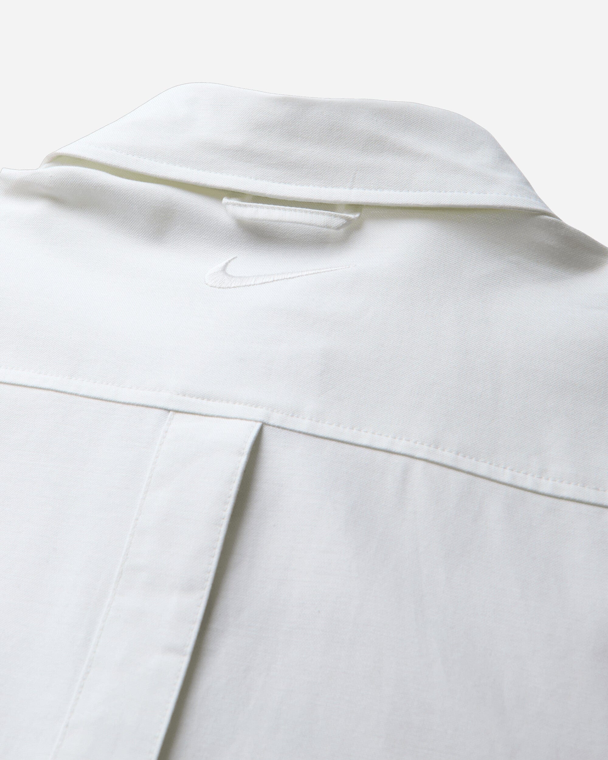 Nike Men's Club Rules Long - Sleeve Oxford Top Summit White