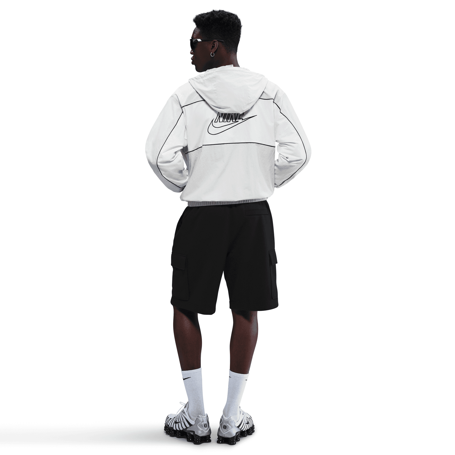 Nike Club Men's Fleece Cargo Shorts Black