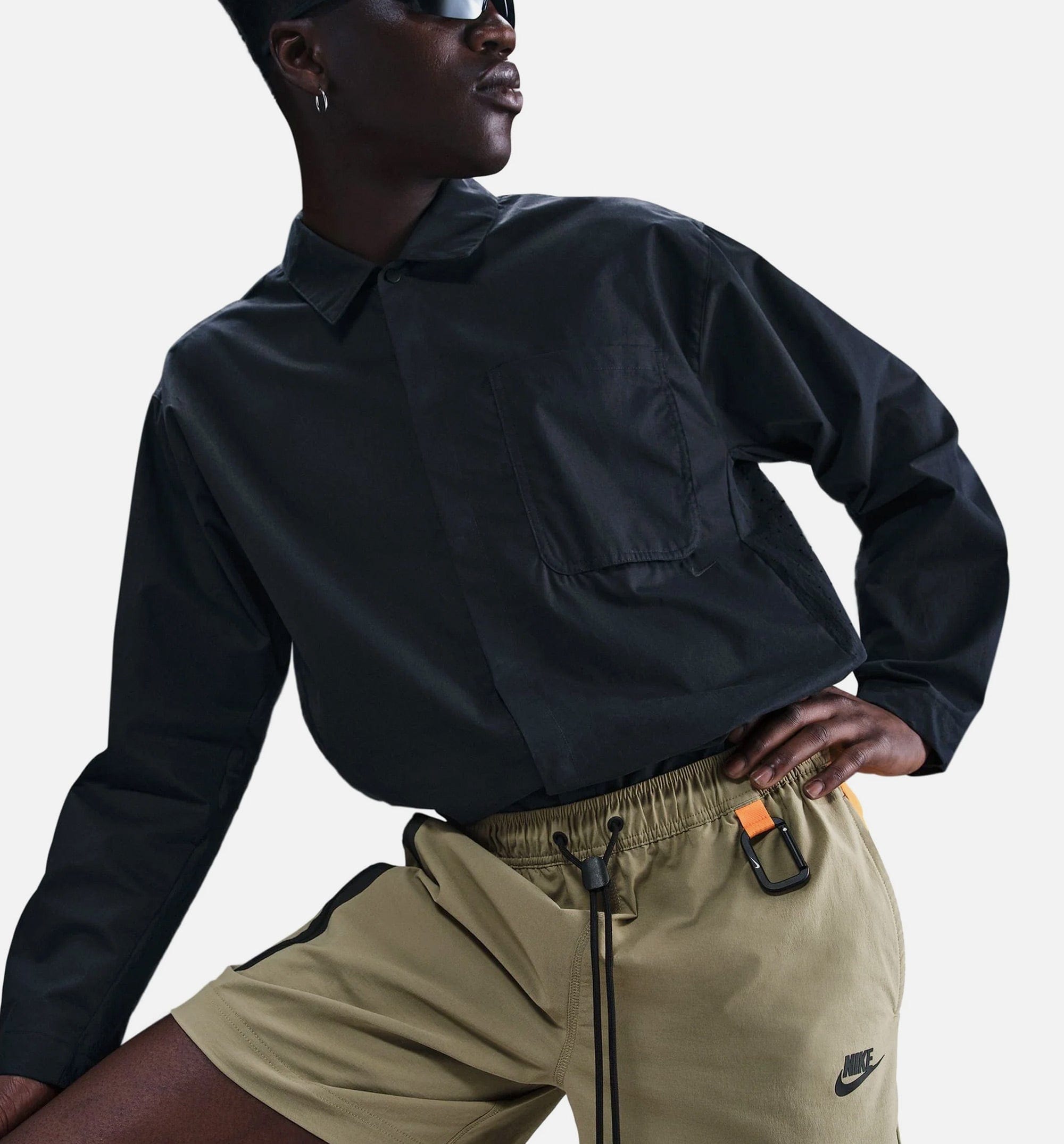 Nike Tech Woven Trek Mens Short - Neutral Olive/Sundial