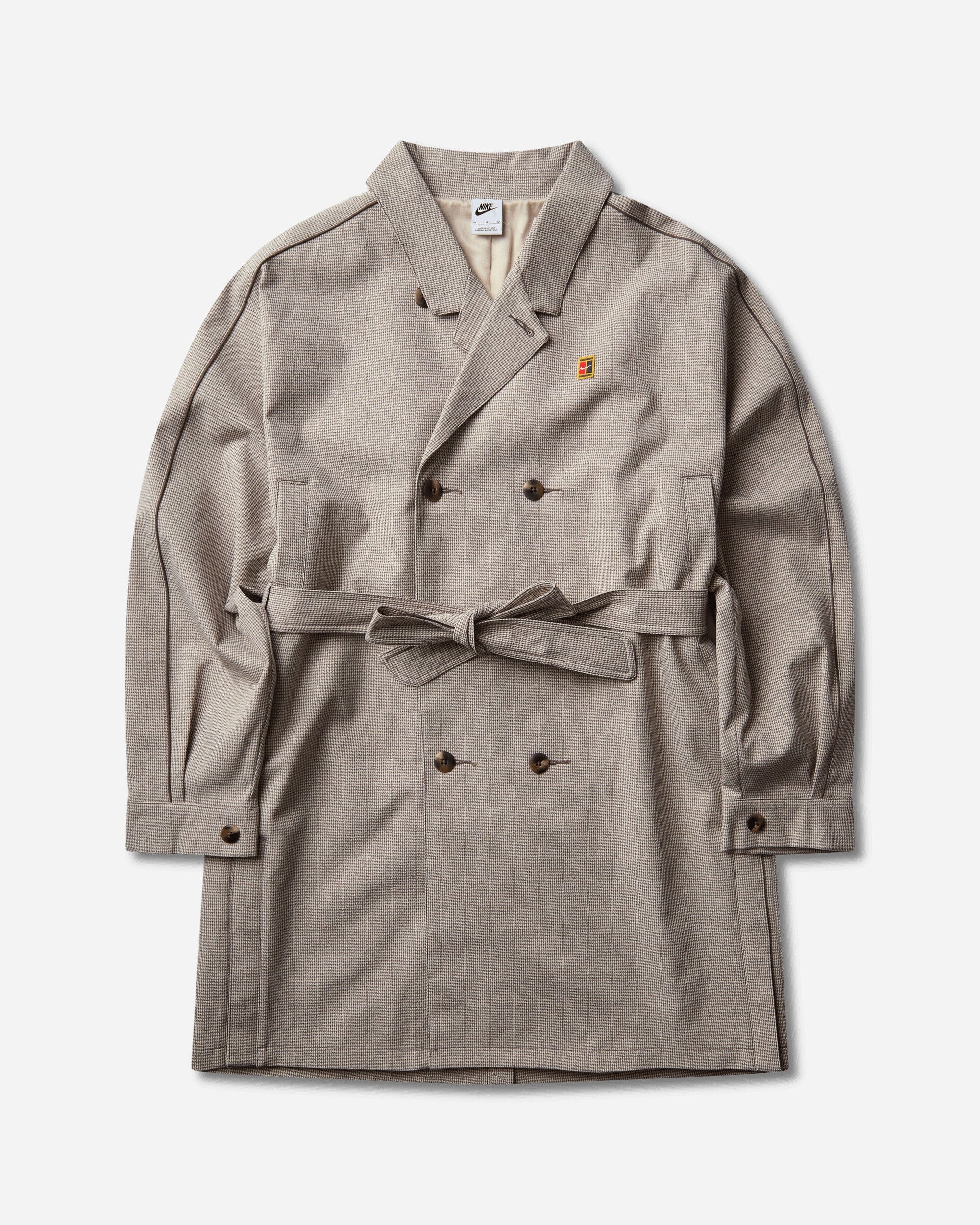 Nike Men's Club Rules Trench Coat Mink Brown