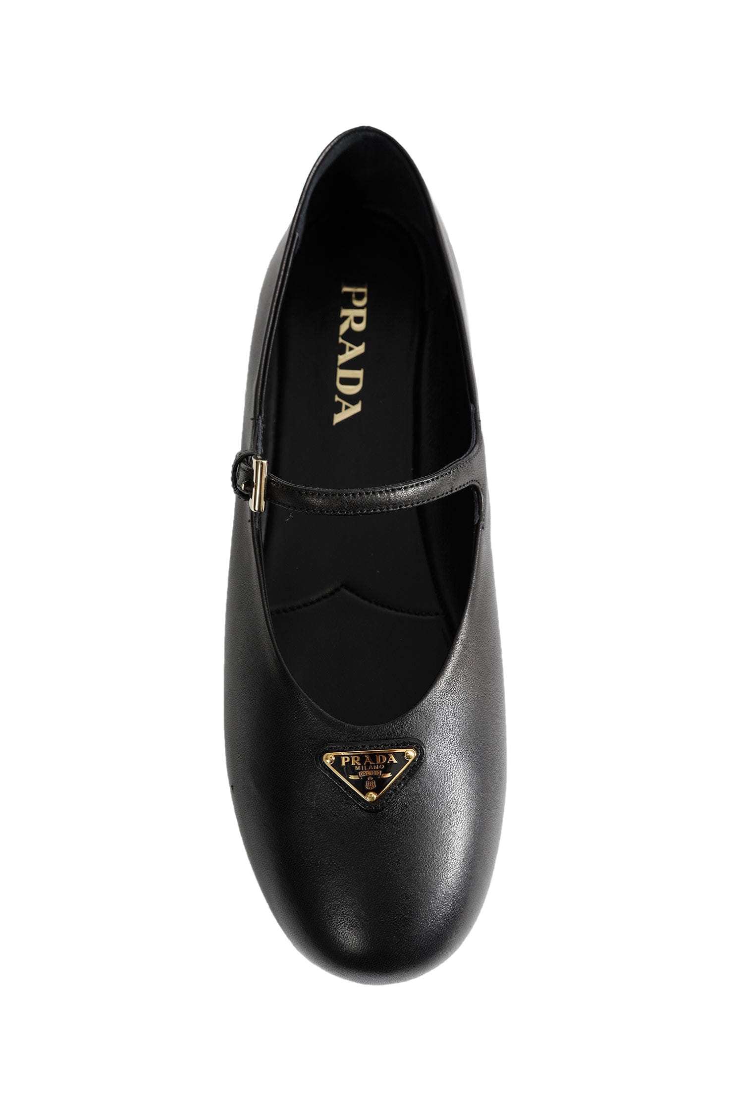 Prada Nappa Leather Ballerinas