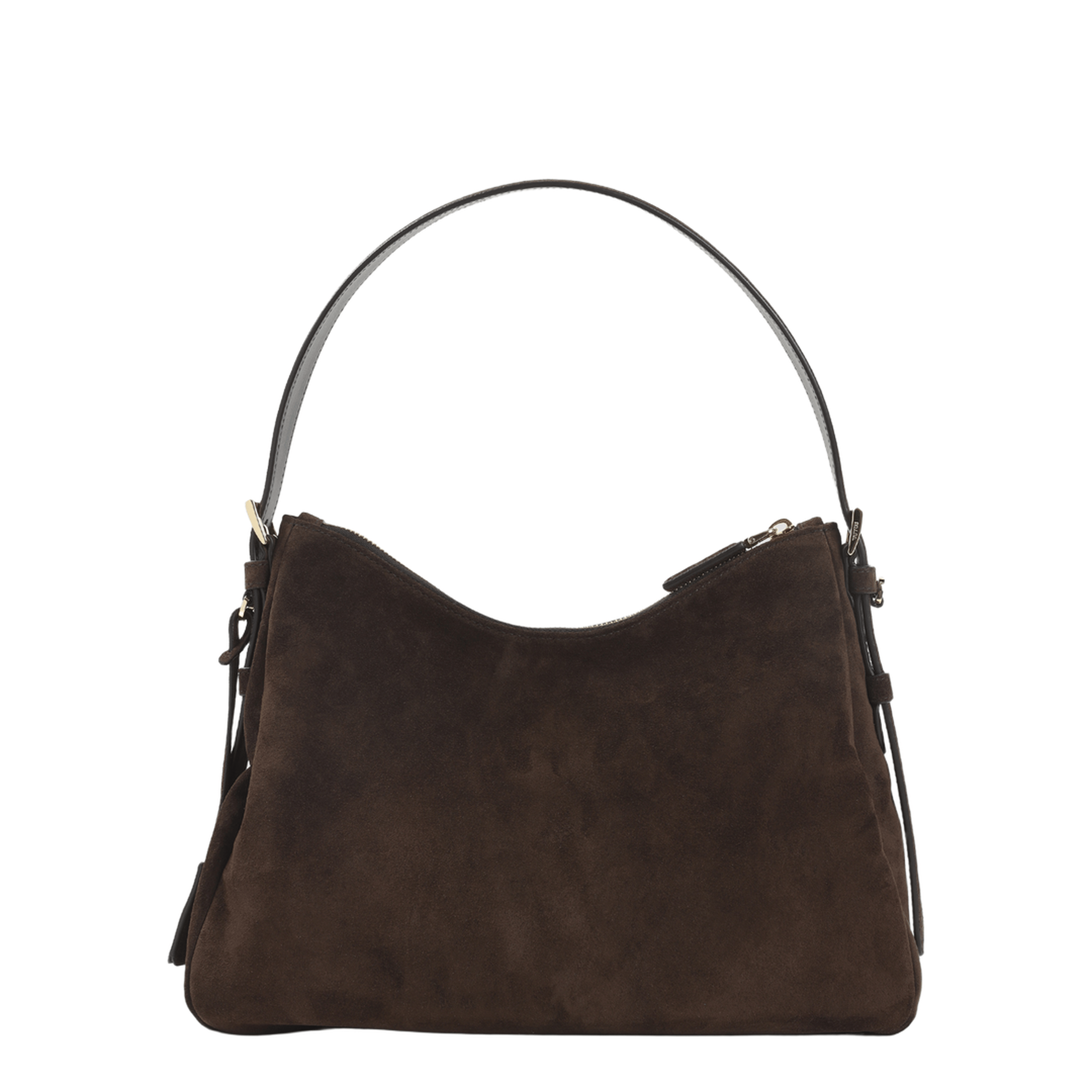 Prada Suede Shoulder Bags - Brown
