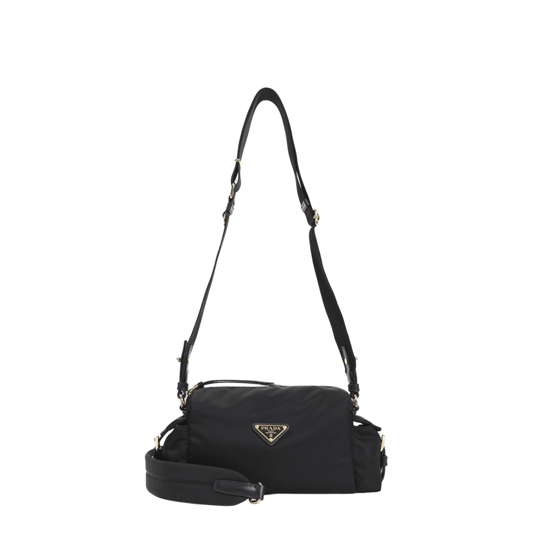 Prada Explore Small Re - Nylon Shoulder Bag - Black