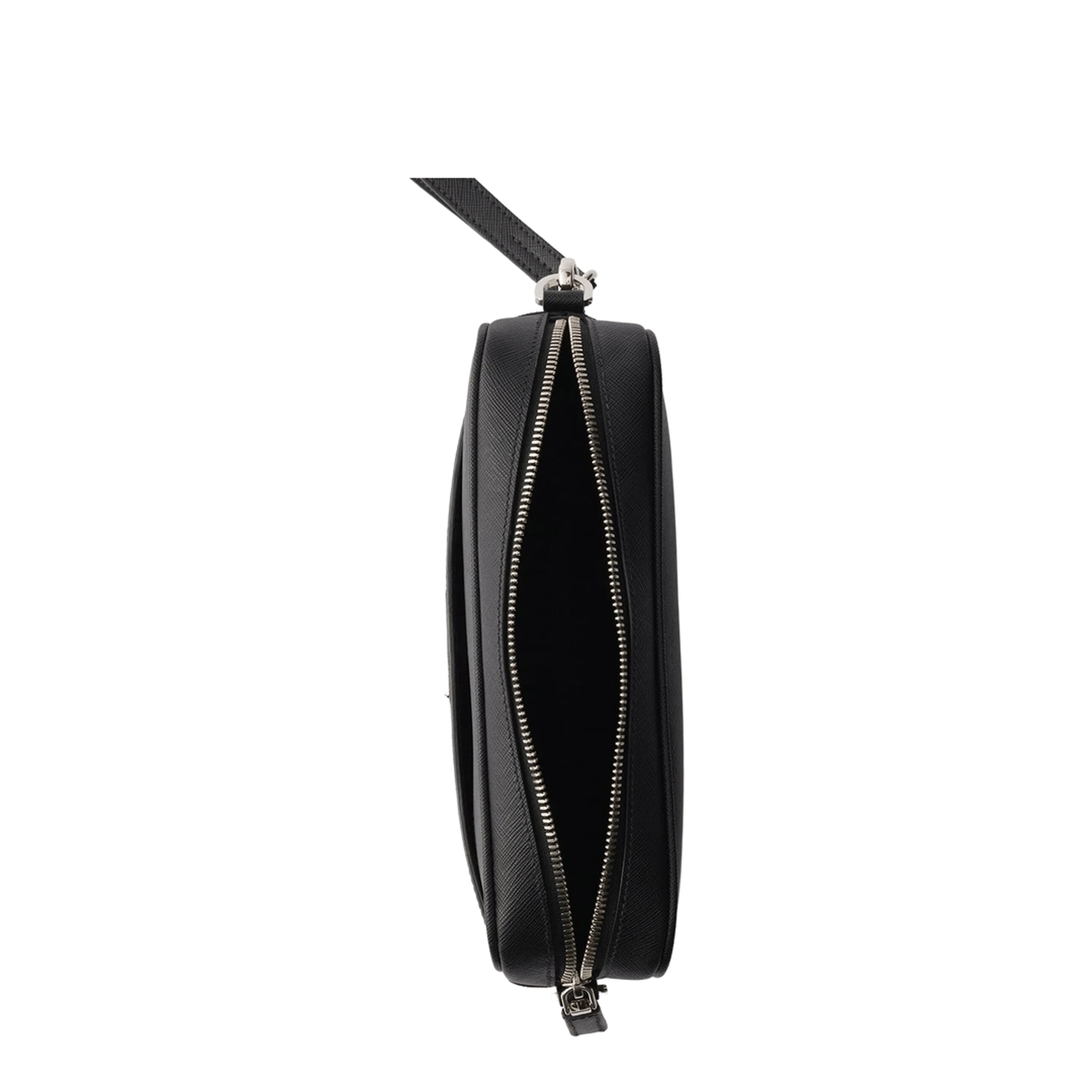 Prada Calfskin Shoulder Bag - Black