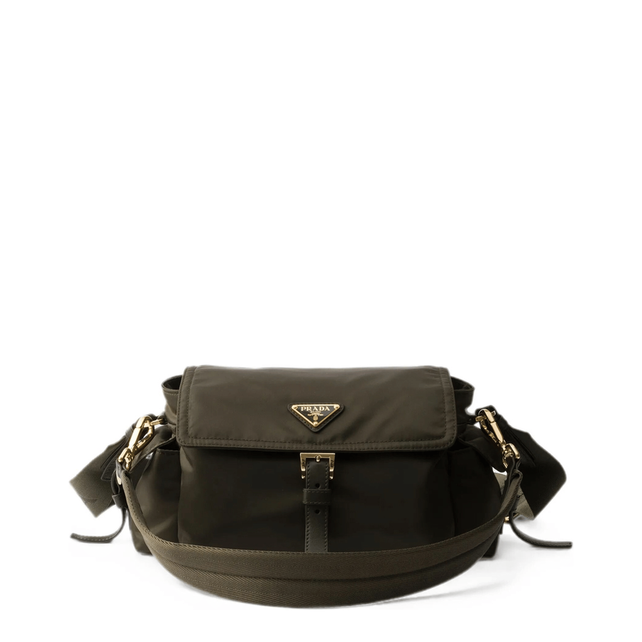 Prada Explore Medium Re - Nylon Shoulder Bag - Black