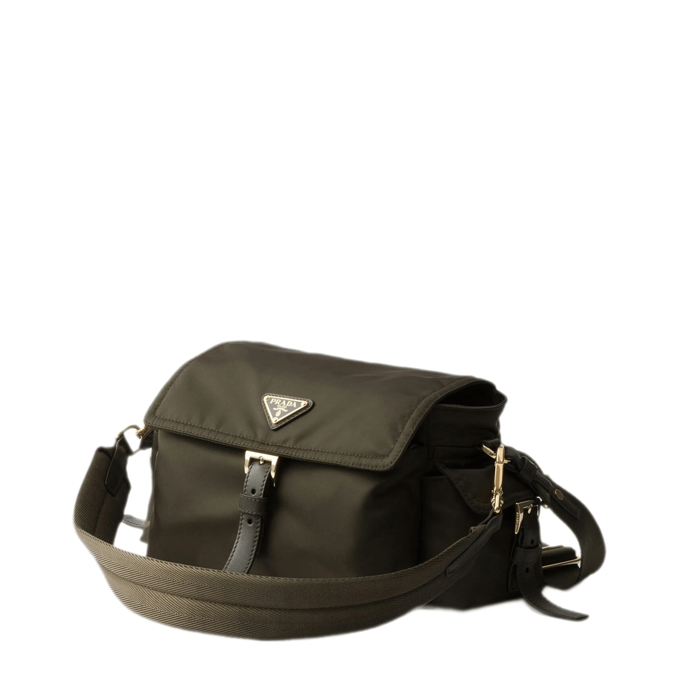 Prada Explore Medium Re - Nylon Shoulder Bag - Black