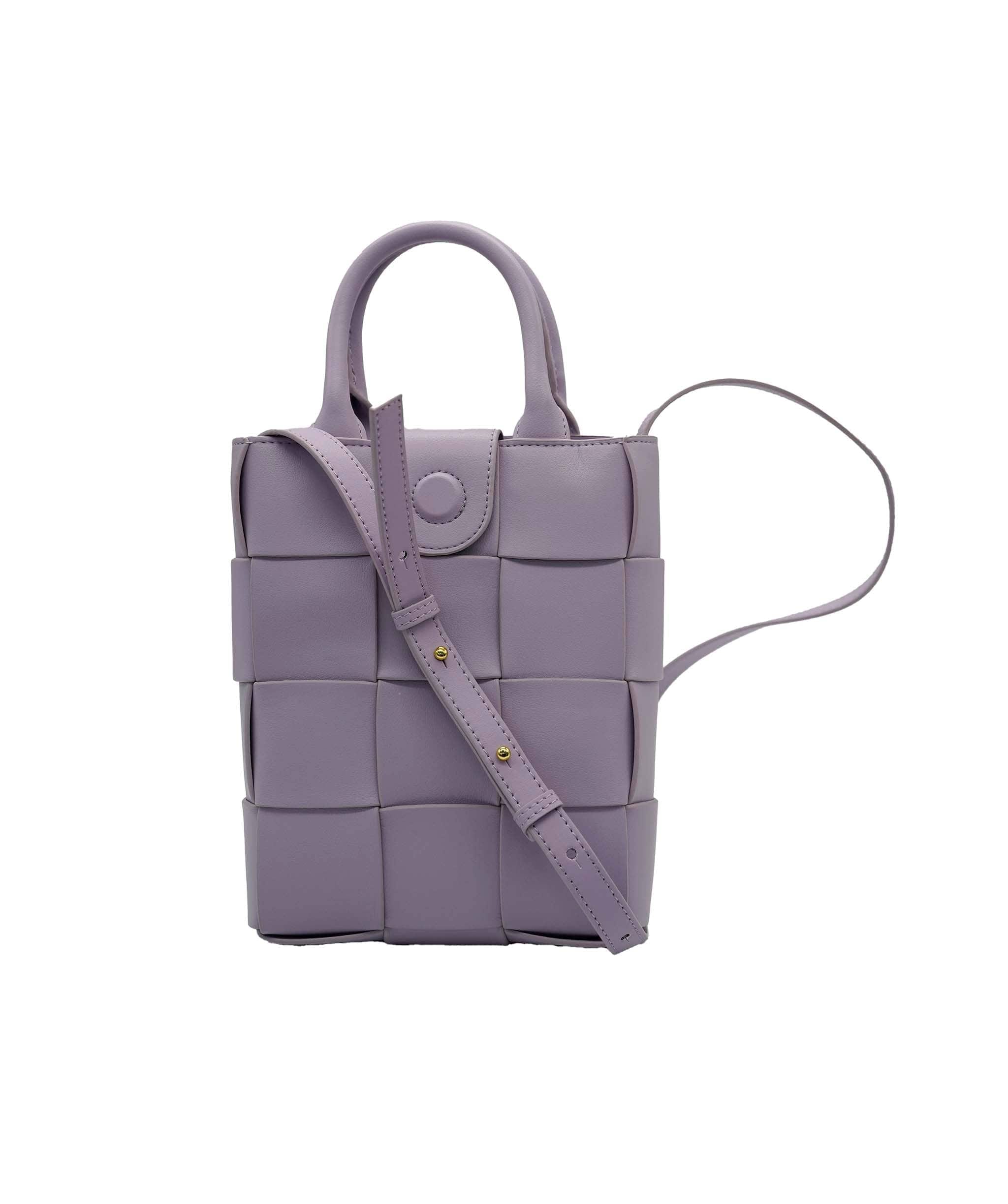 Bottega Veneta Mini Casette Tote Bag Wisteria AGC2126