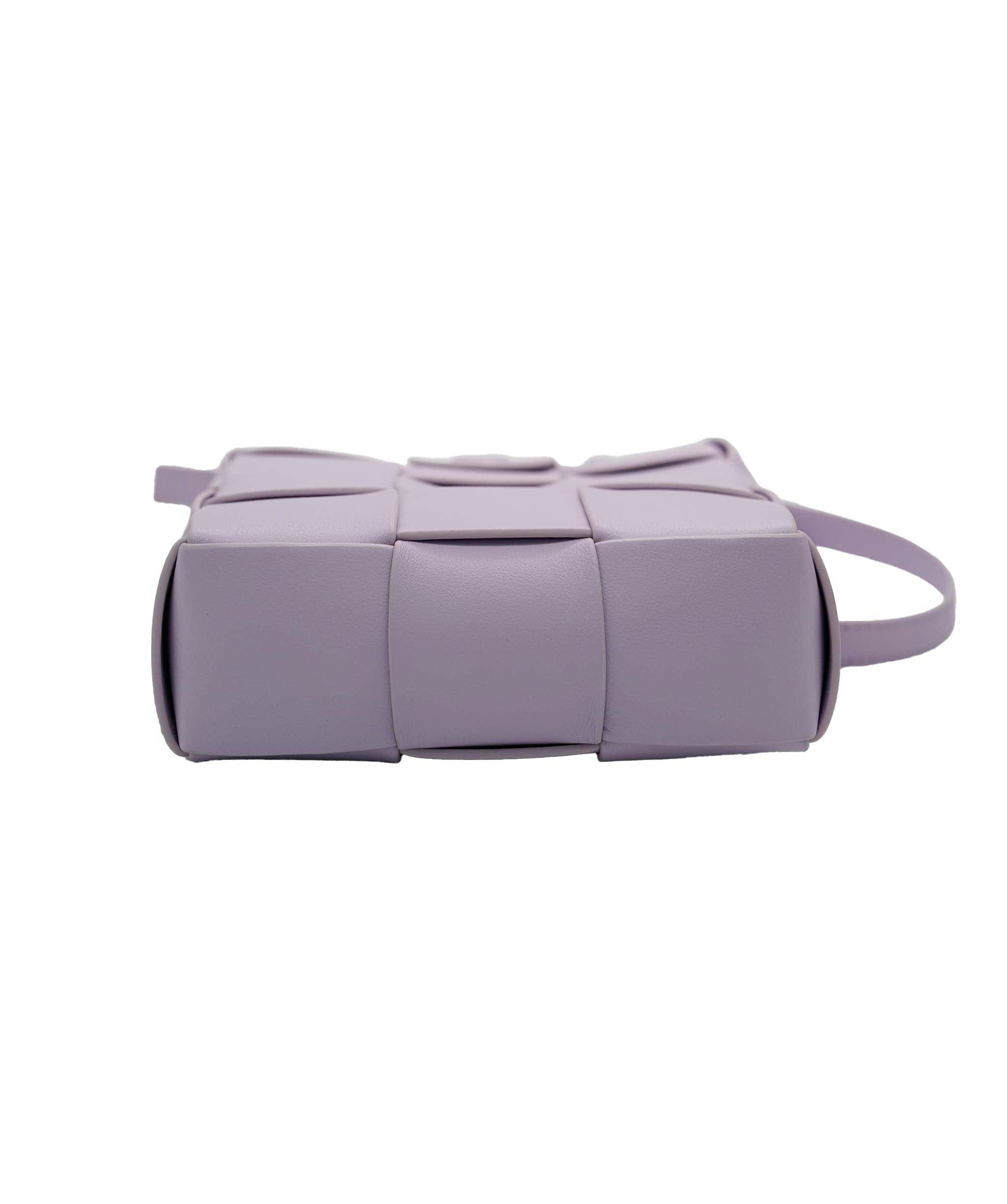 Bottega Veneta Mini Casette Tote Bag Wisteria AGC2126