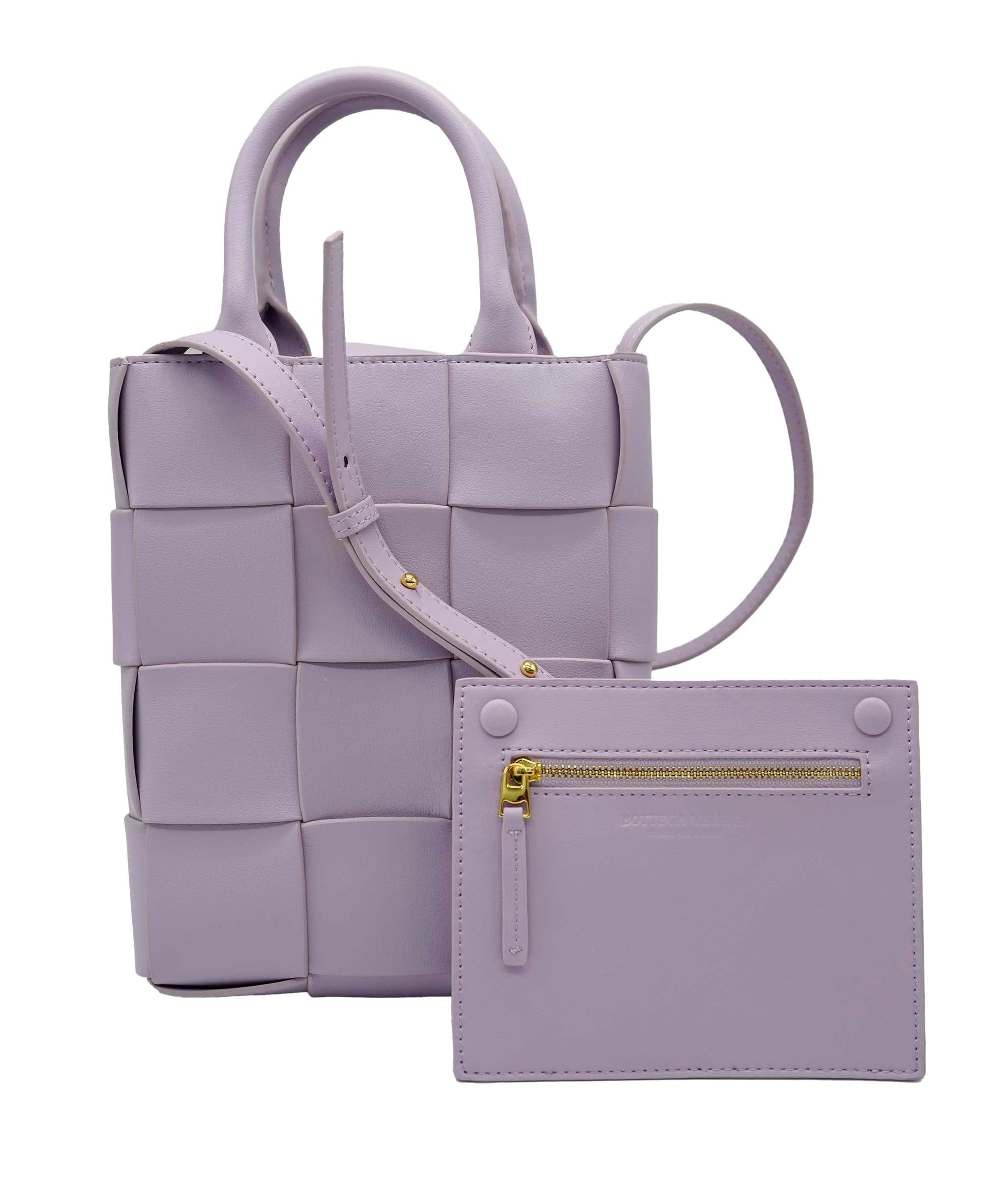 Bottega Veneta Mini Casette Tote Bag Wisteria AGC2126