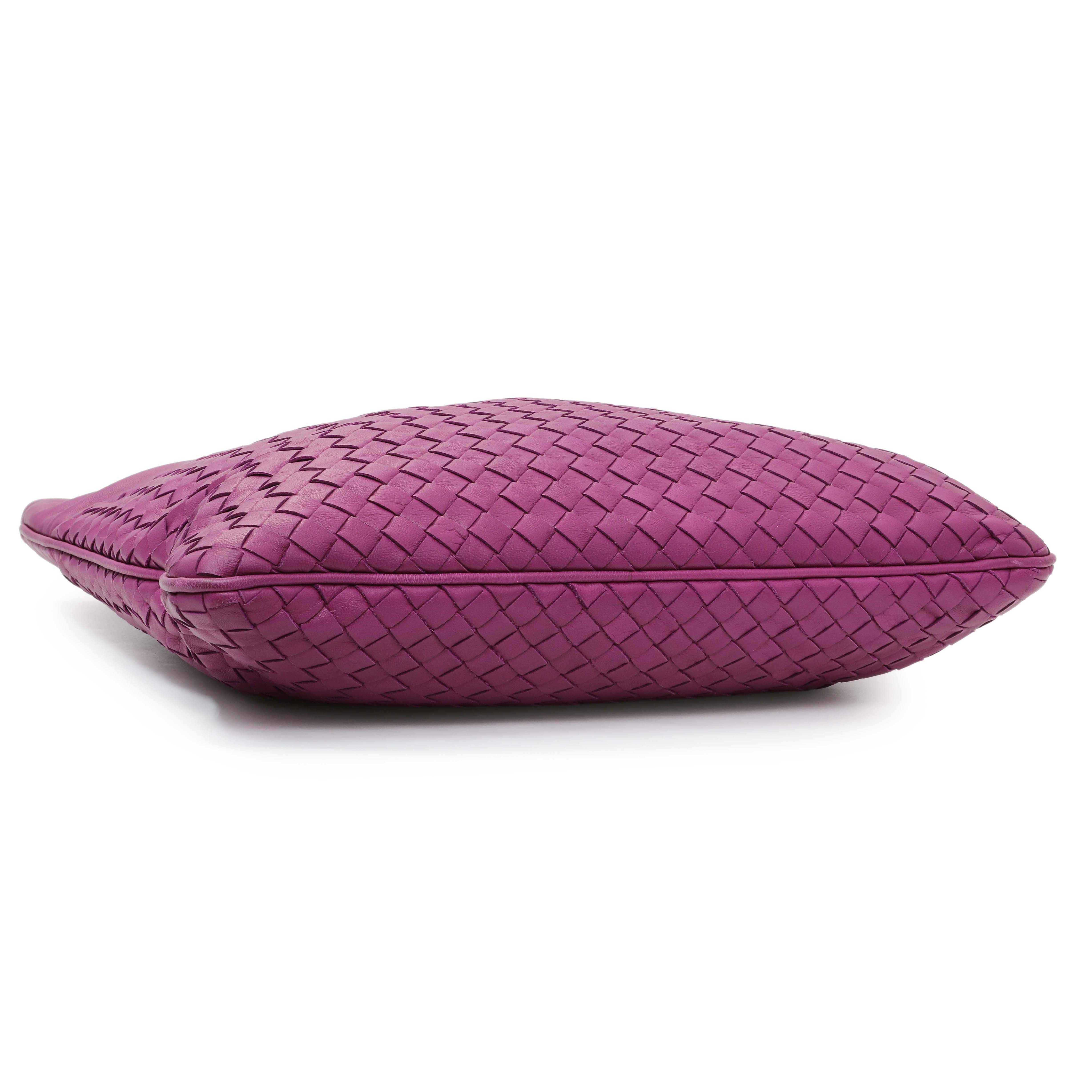 Bottega Veneta Purple Nappa Intrecciato Tote