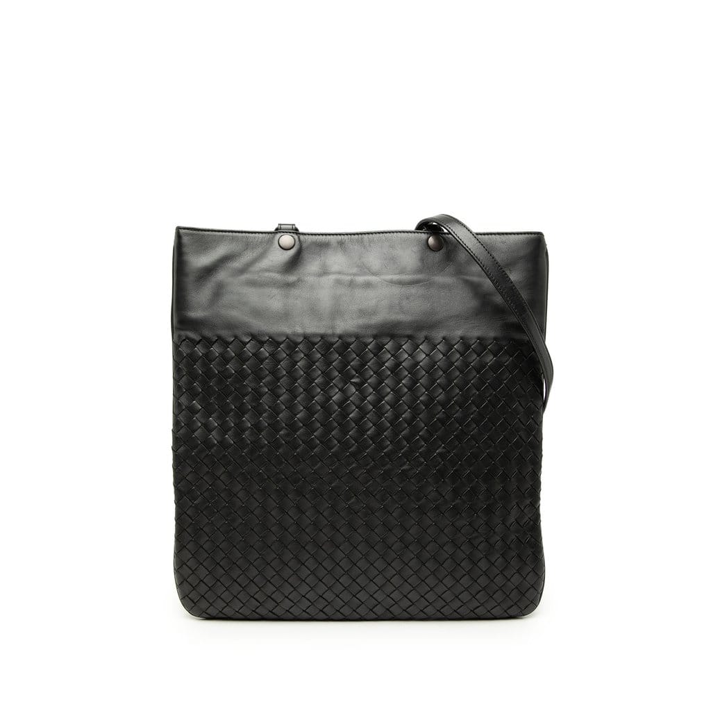 Bottega Veneta Nappa Intrecciato Flat Tote