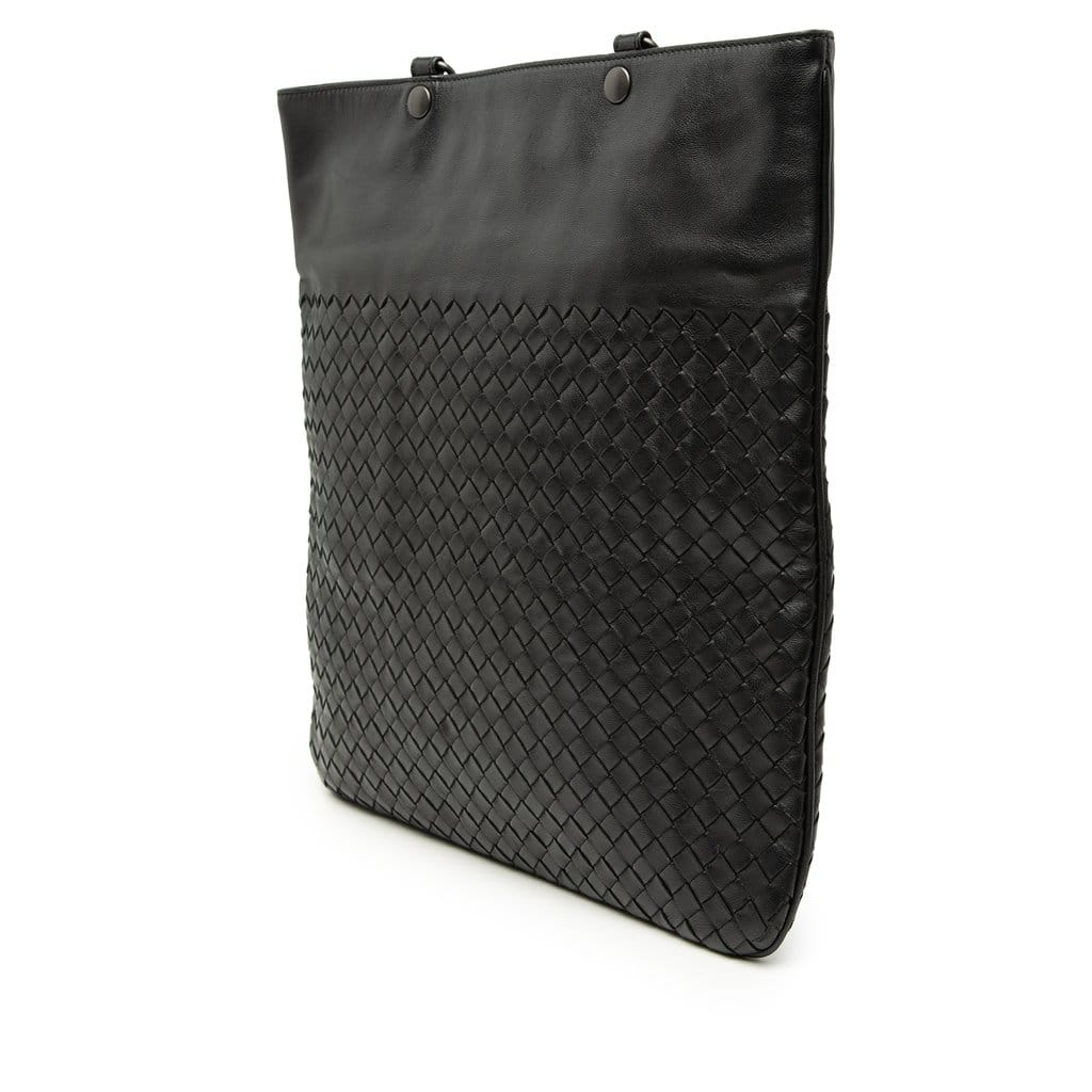 Bottega Veneta Nappa Intrecciato Flat Tote