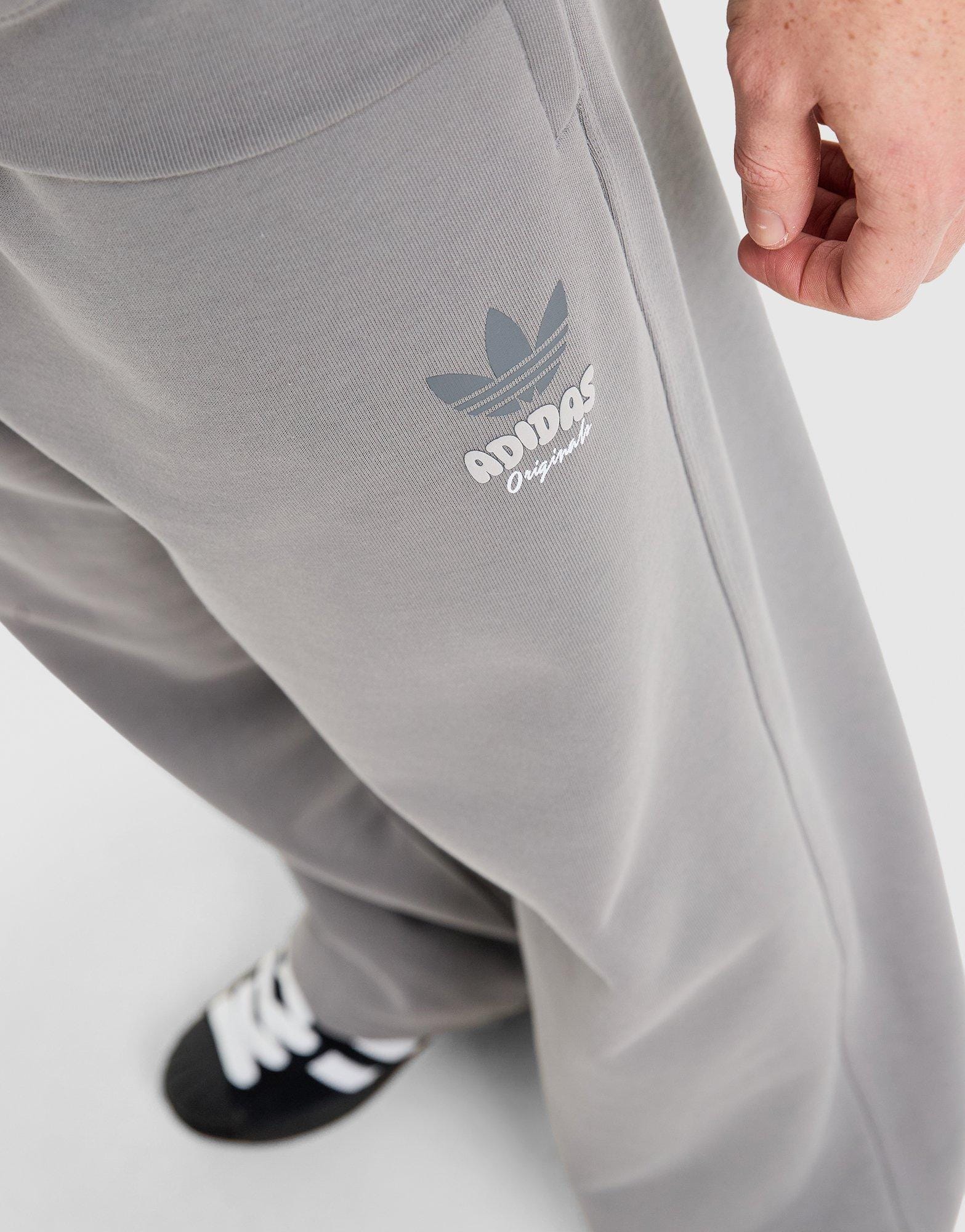 adidas Trefoil Bubble Open Hem Joggers