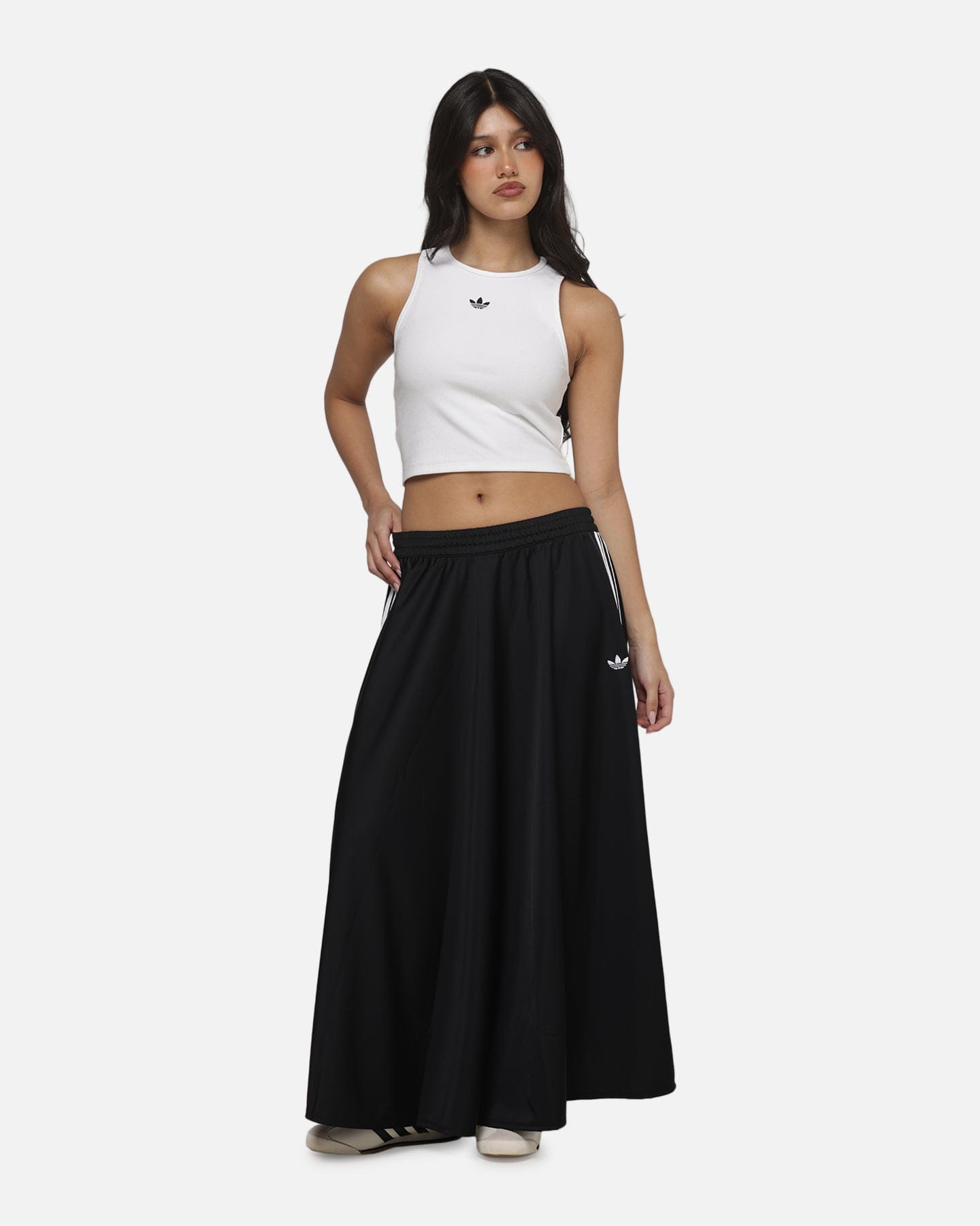 adidas Women's Firebird Skirt Black/White