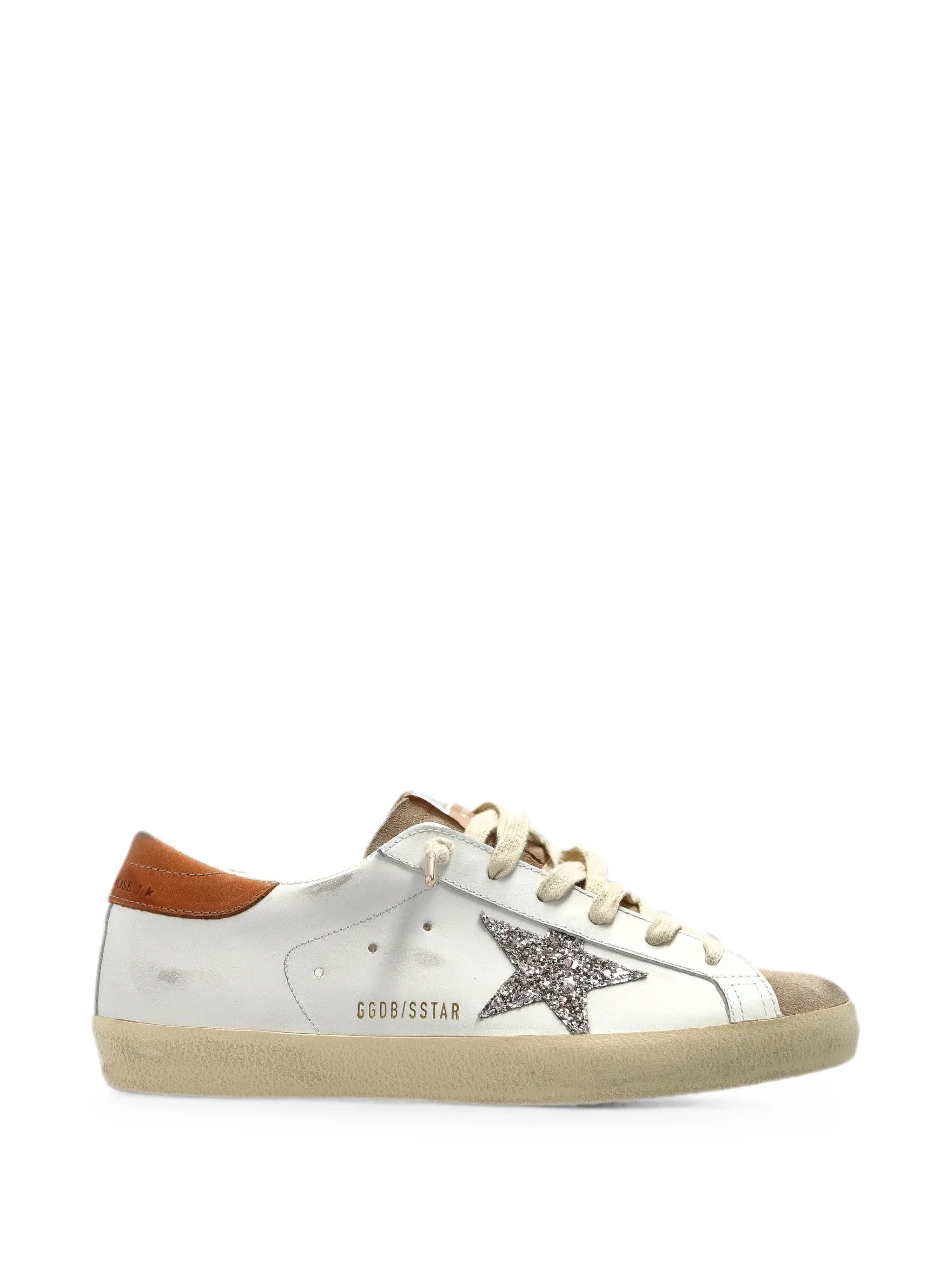Golden Goose Super - Star glitter - detail sneakers