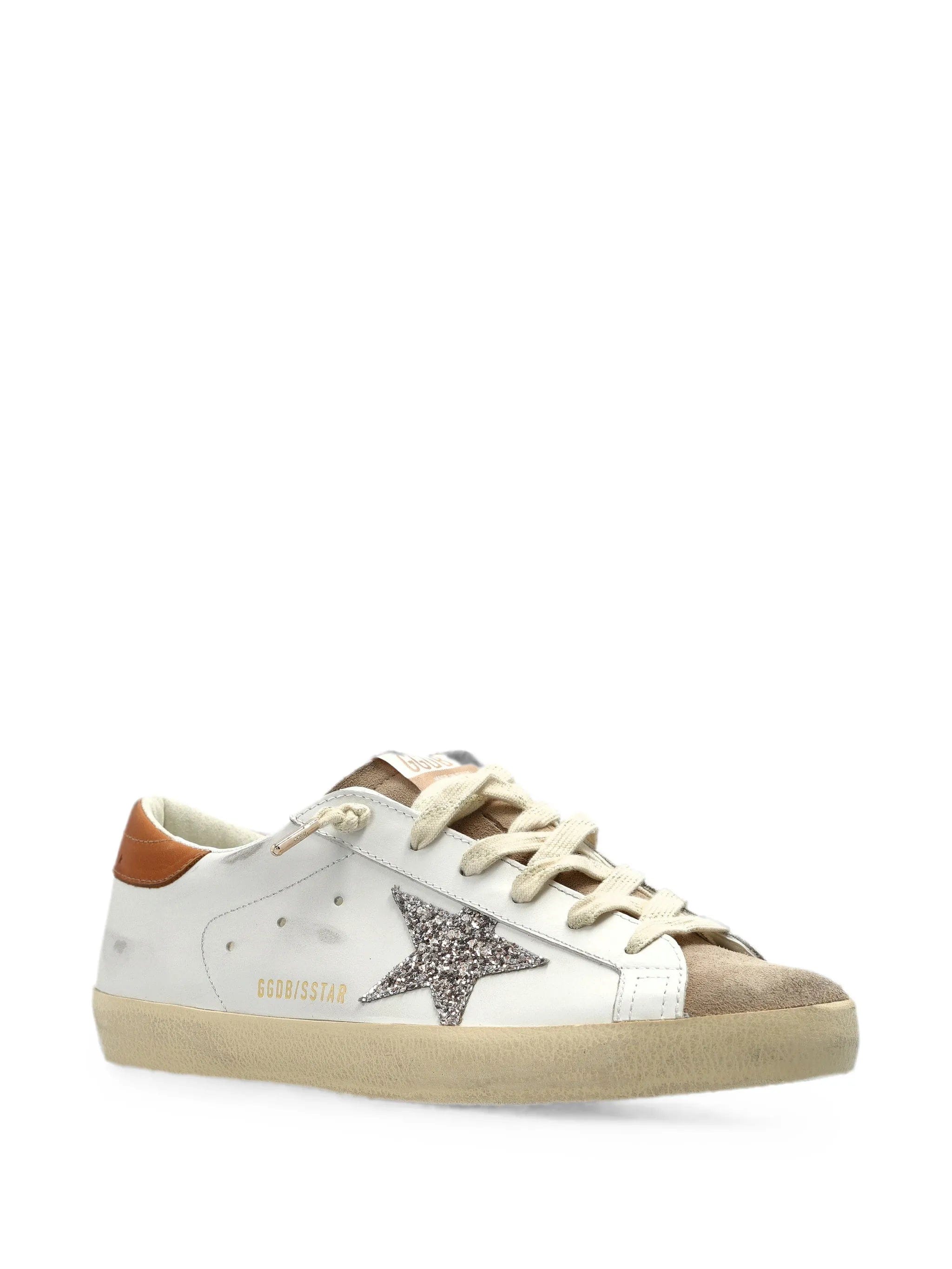 Golden Goose Super - Star glitter - detail sneakers
