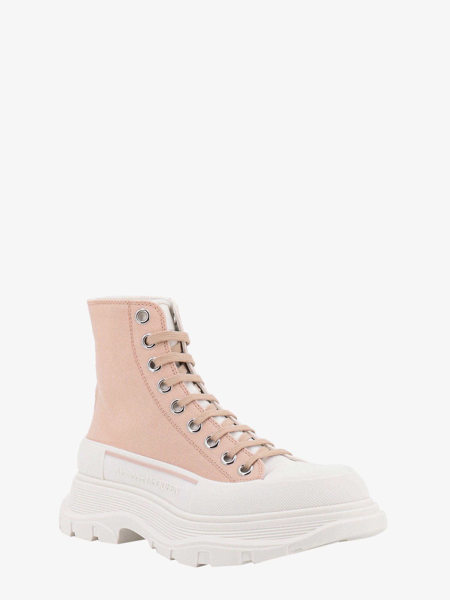 Alexander McQueen Bicolor canvas sneakers