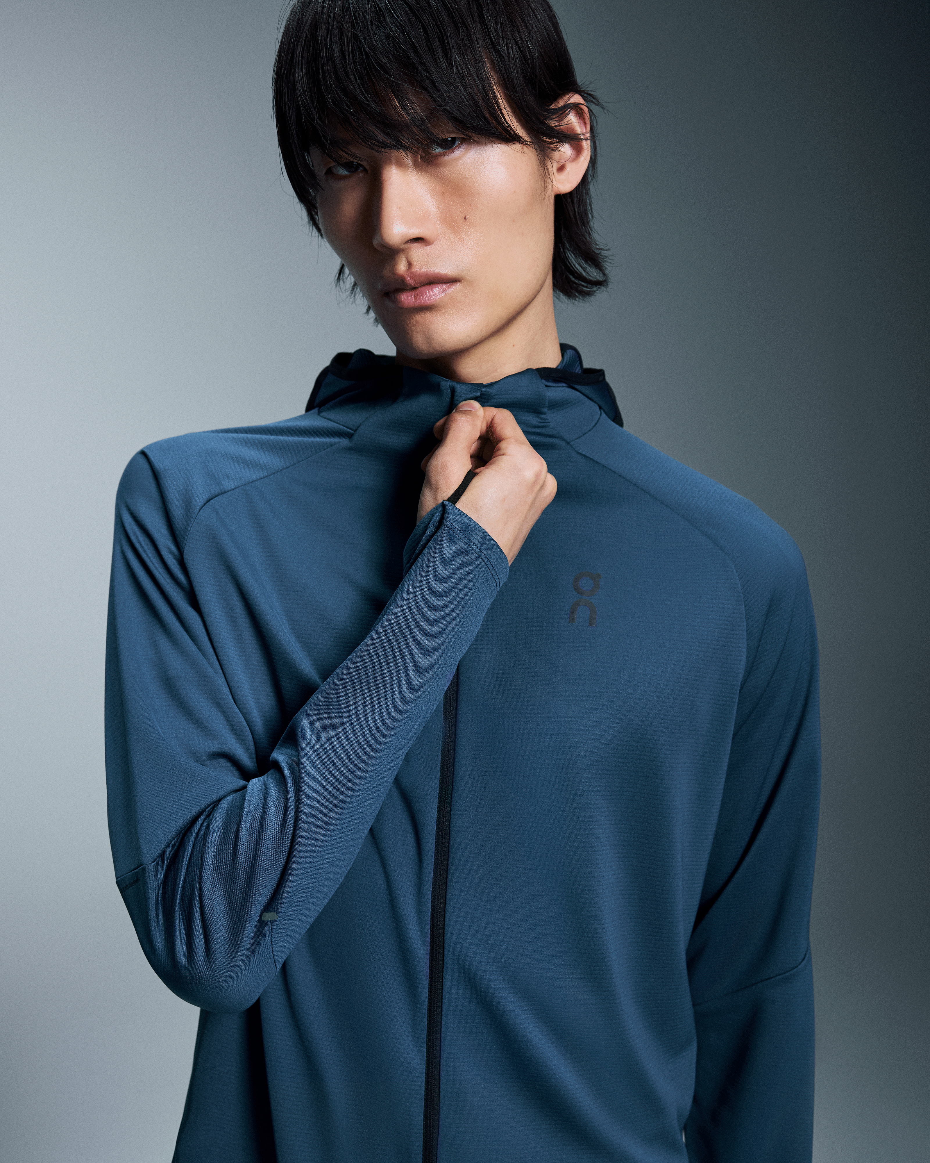 On Running On Climate Zip Hoodie Denim