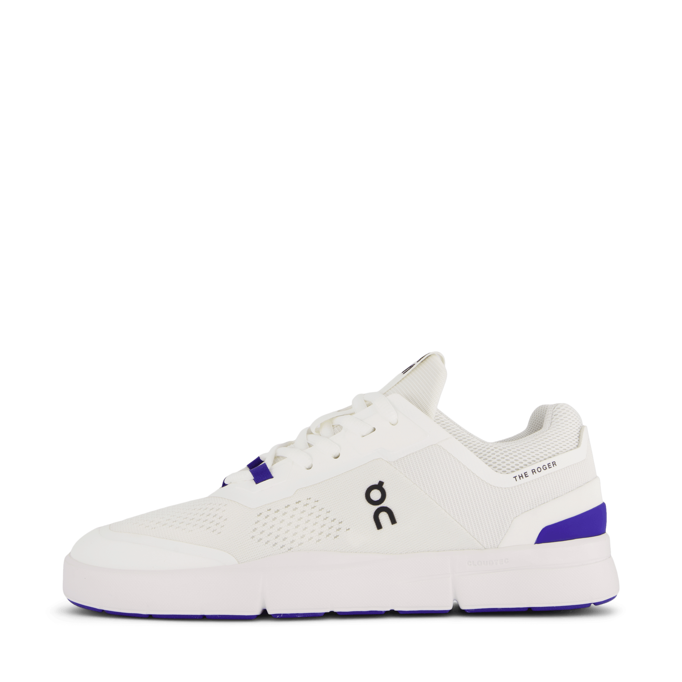 On Running The Roger Spin W Undyed - white/indigo