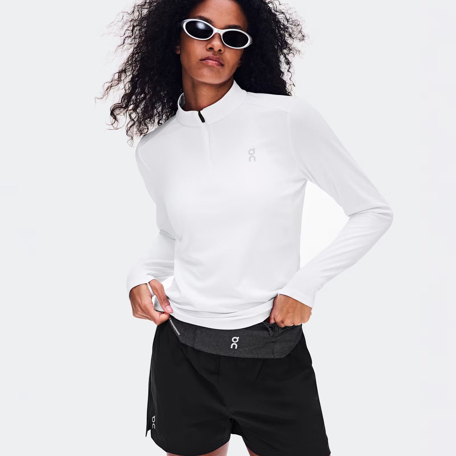On Running On Core 1/4 Zip White (Women'S)