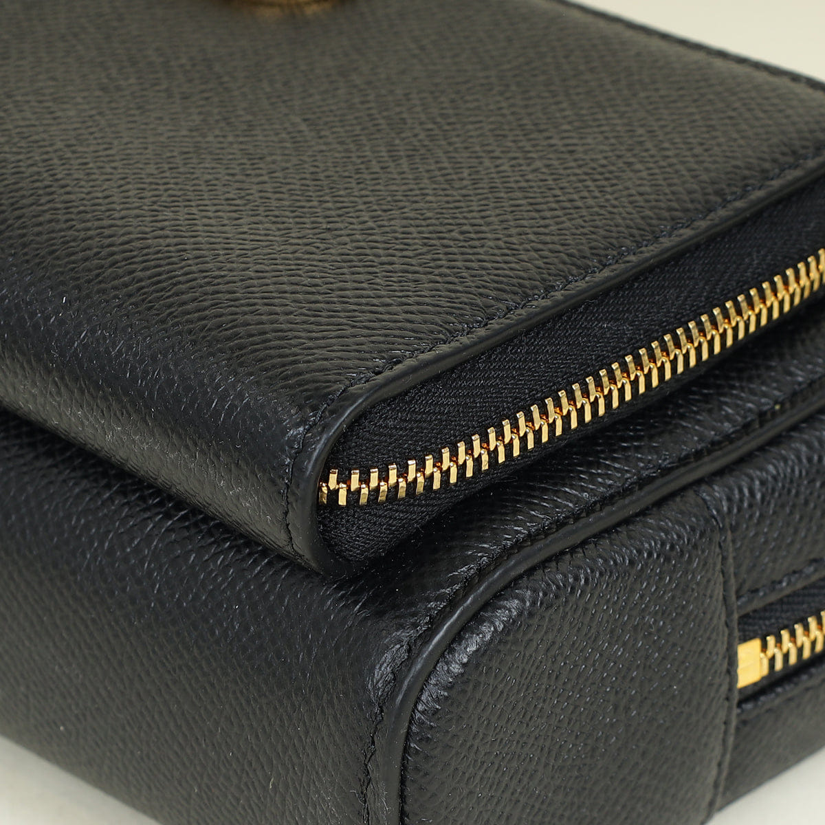 Christian Dior Black Caro Double Pouch Camera Bag