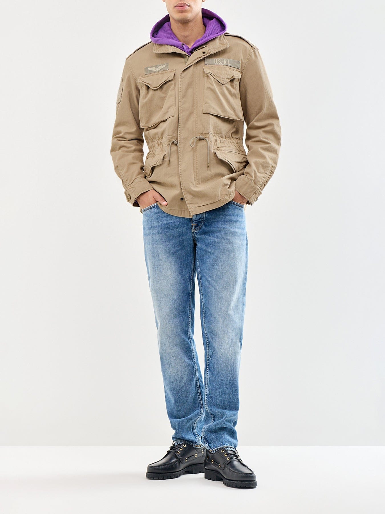 Polo Ralph Lauren Field Herringbone Jacket Khaki