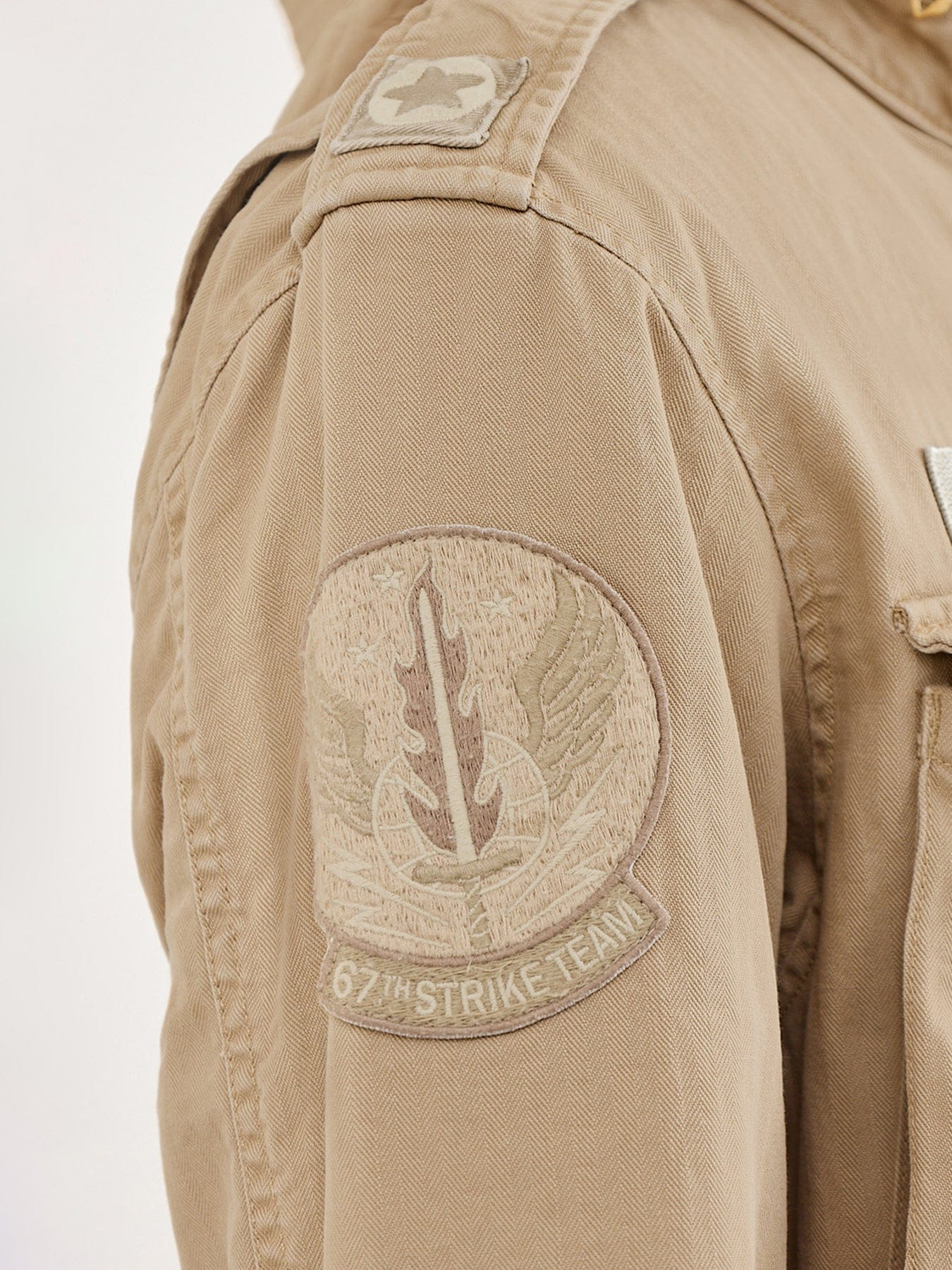 Polo Ralph Lauren Field Herringbone Jacket Khaki