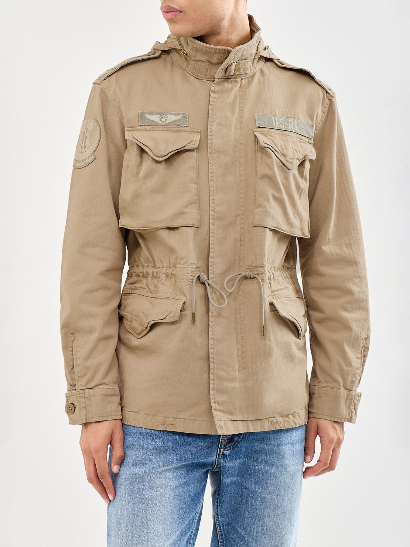 Polo Ralph Lauren Field Herringbone Jacket Khaki