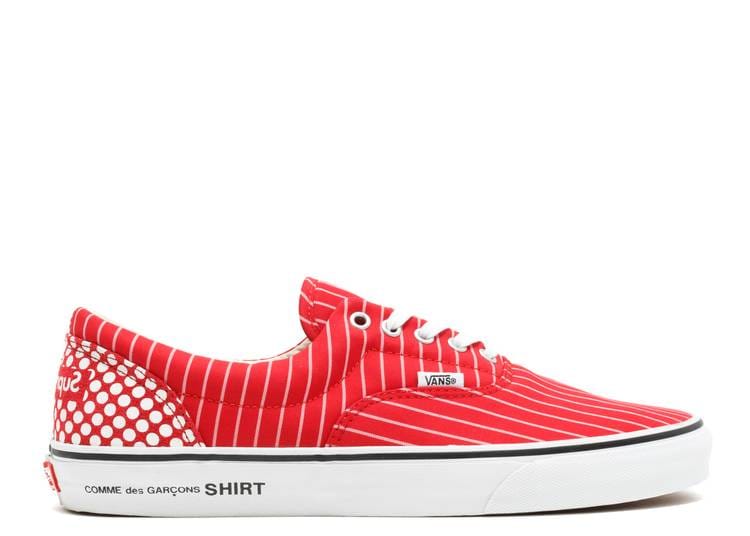 Supreme Vans Era Supreme x CDG Harold Hunter (Red)