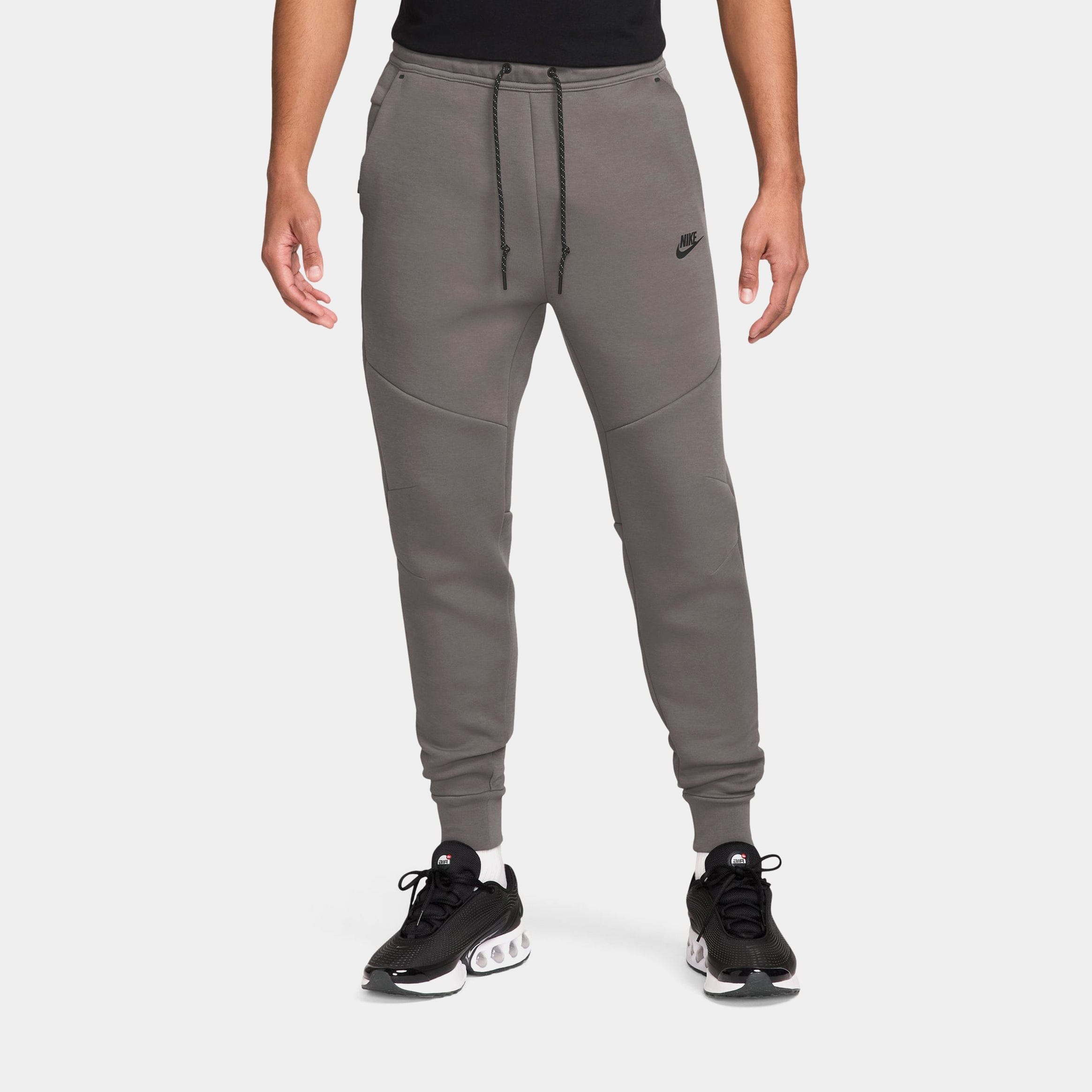 Nike Tech Fleece Jogger Mens Pants (Dark Grey Heather/Black)