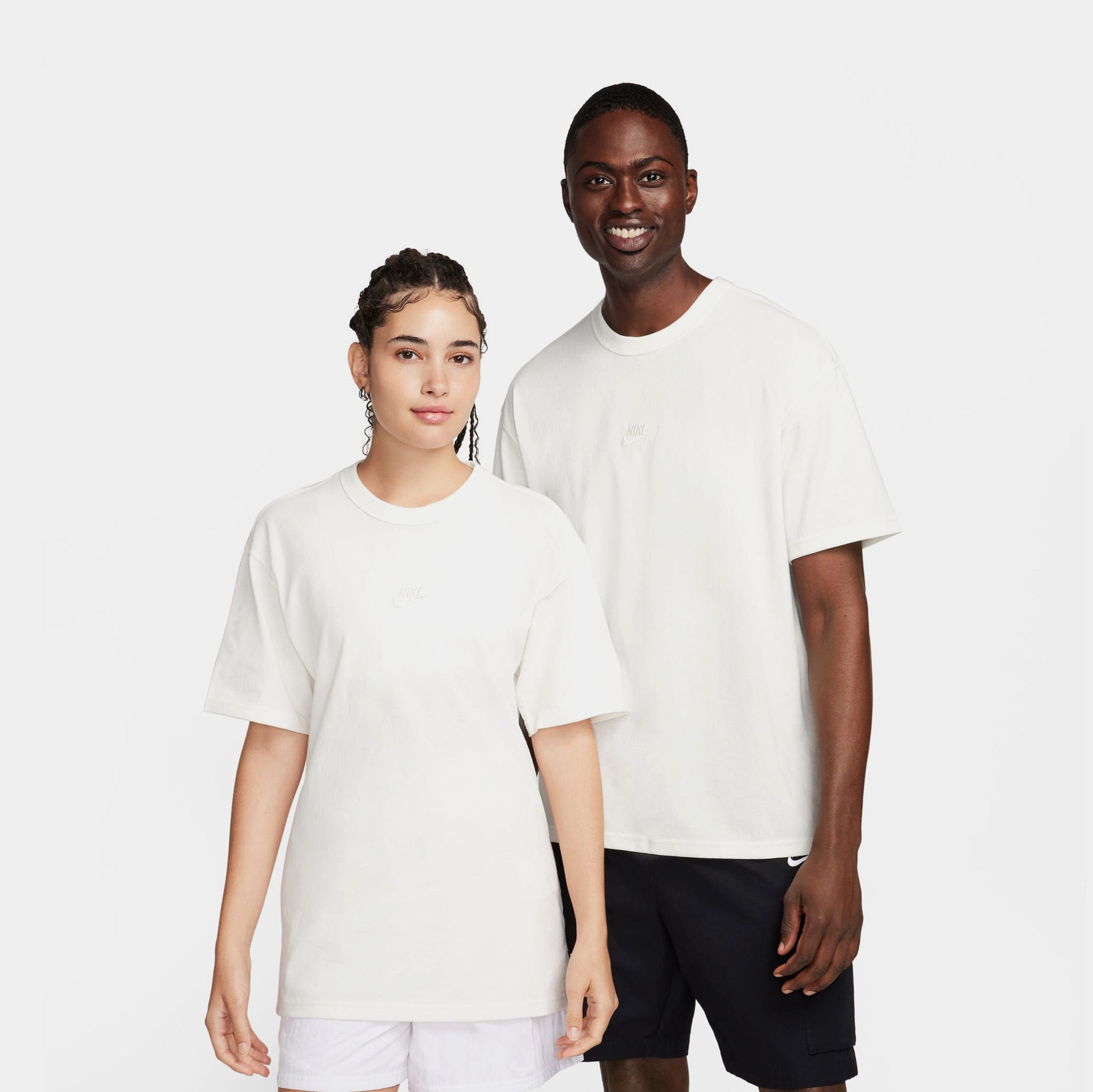 Nike NSW Premium Essentials Mens Short Sleeve Shirt (Neutral)