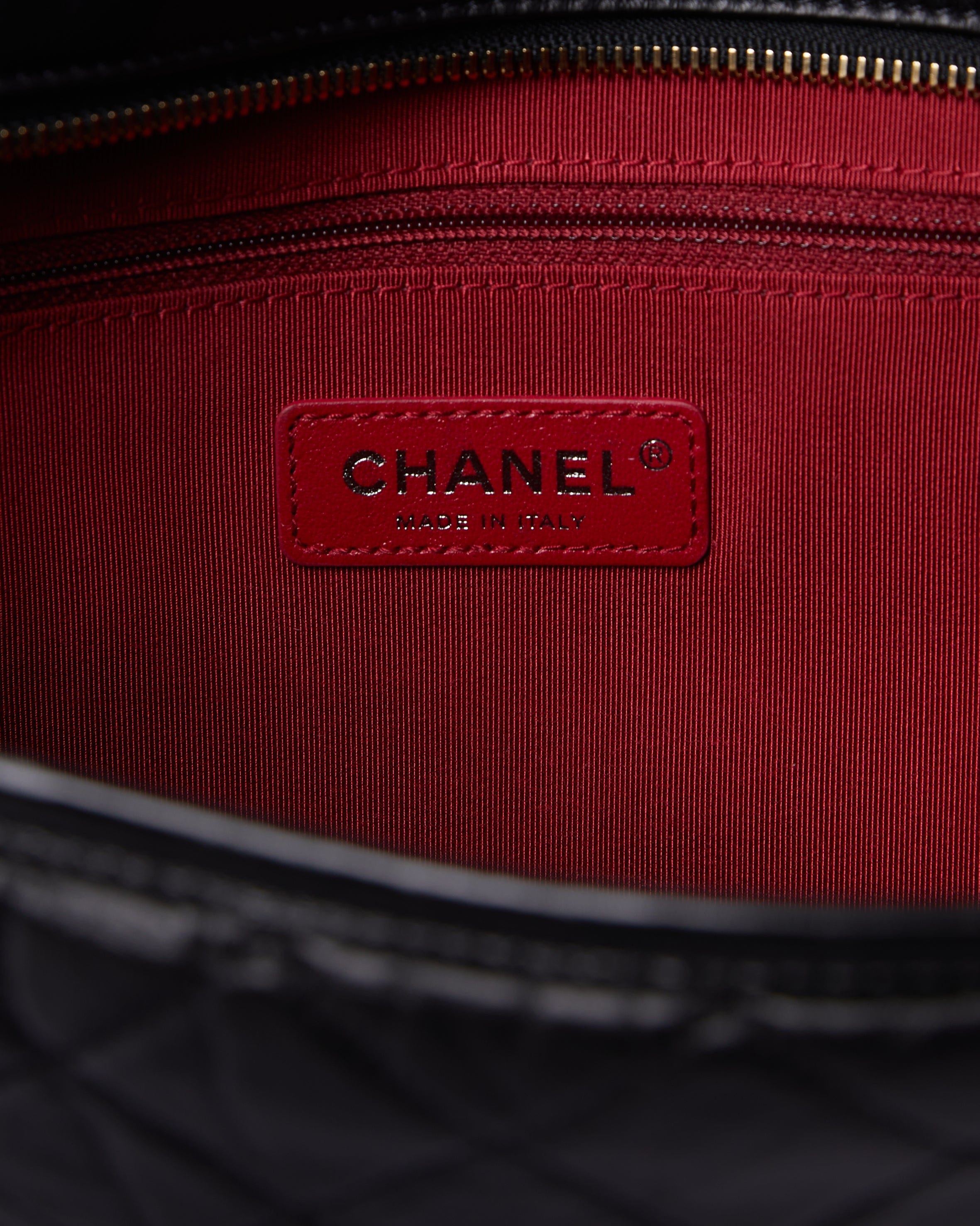 Chanel Gabrielle Calfskin Black GHW Bag