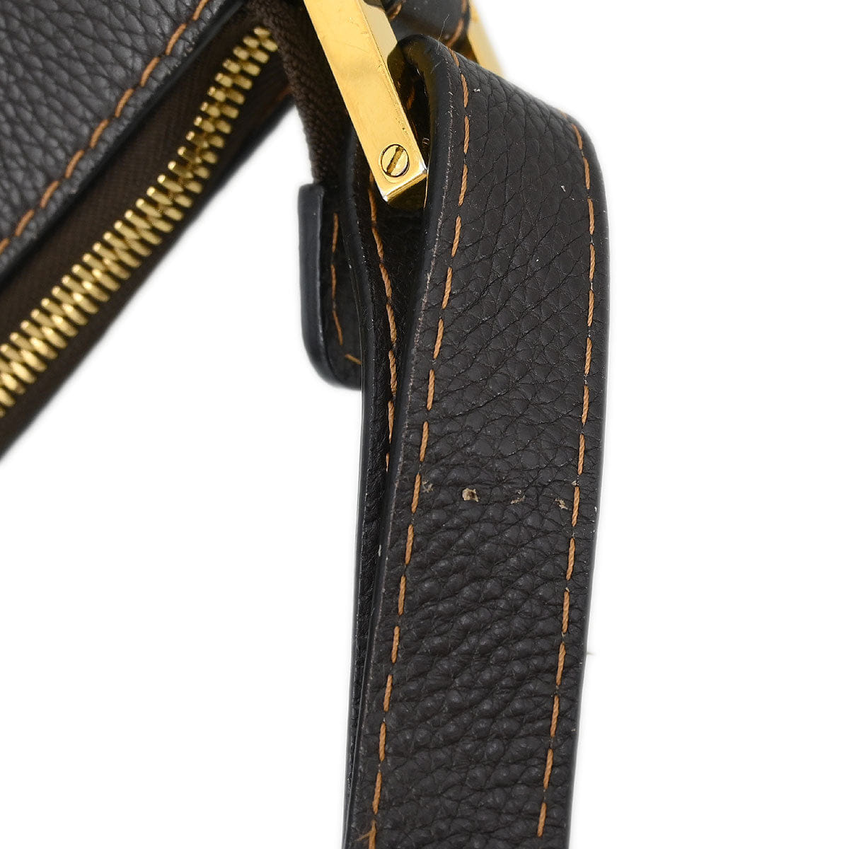 Loewe * Brown Leather Shoulder Bag