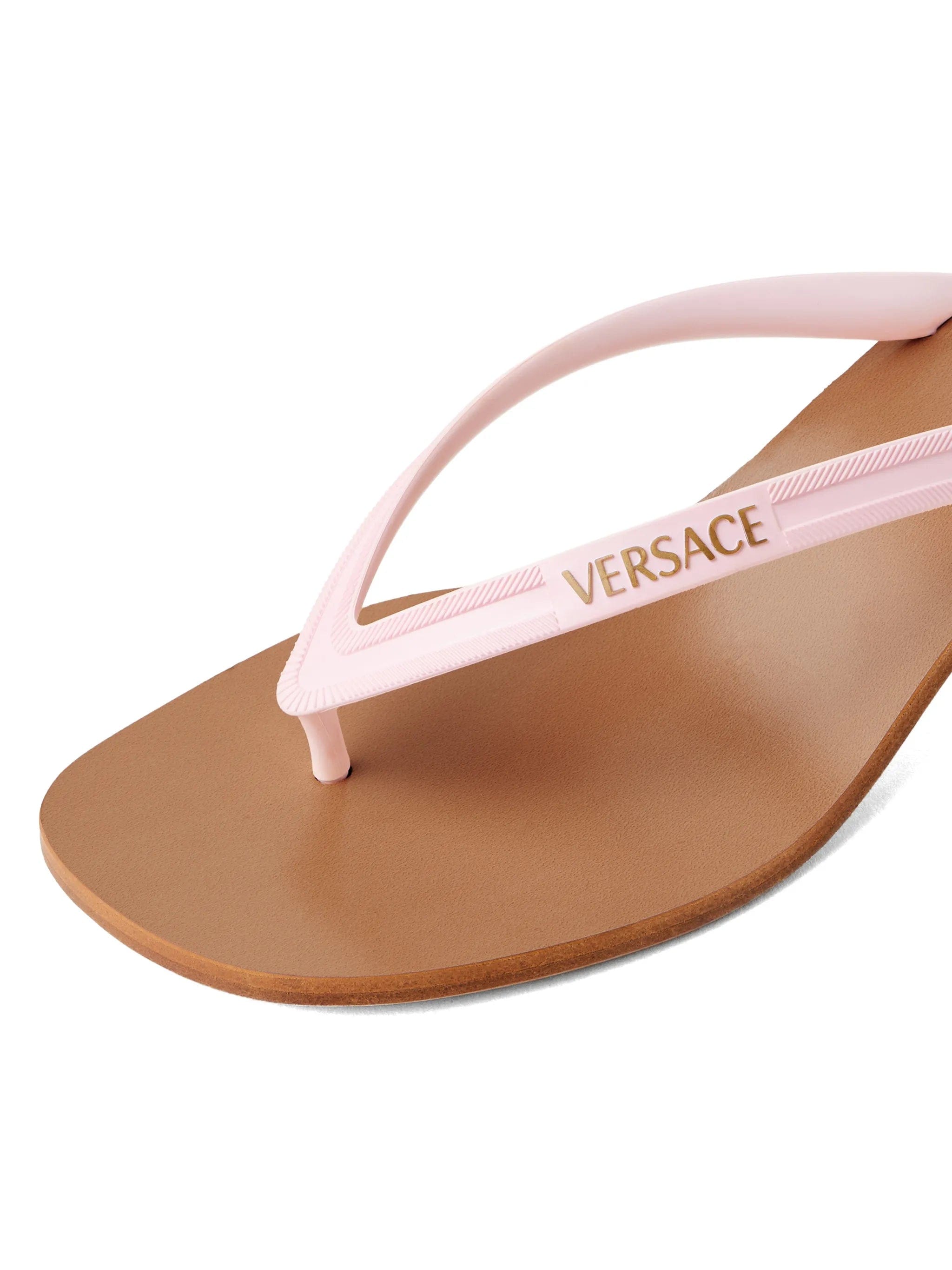 Versace Sophie rubber thong sandals 40 mm
