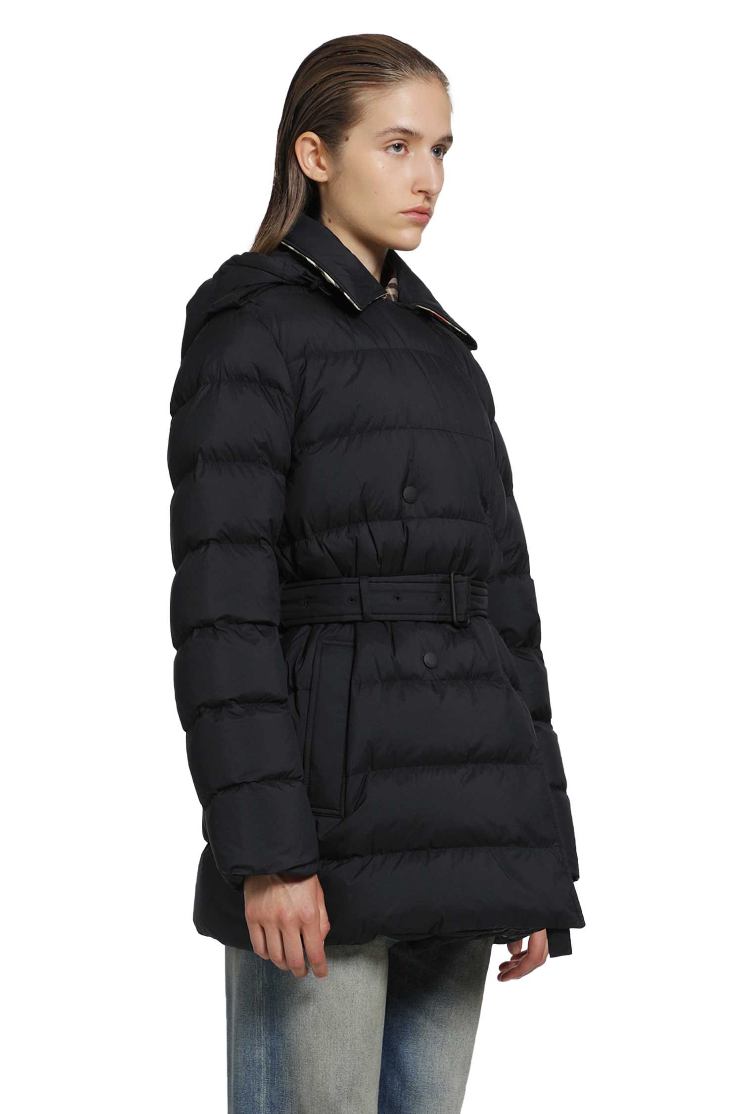 Burberry Nylon Hooded Puffer Jacket