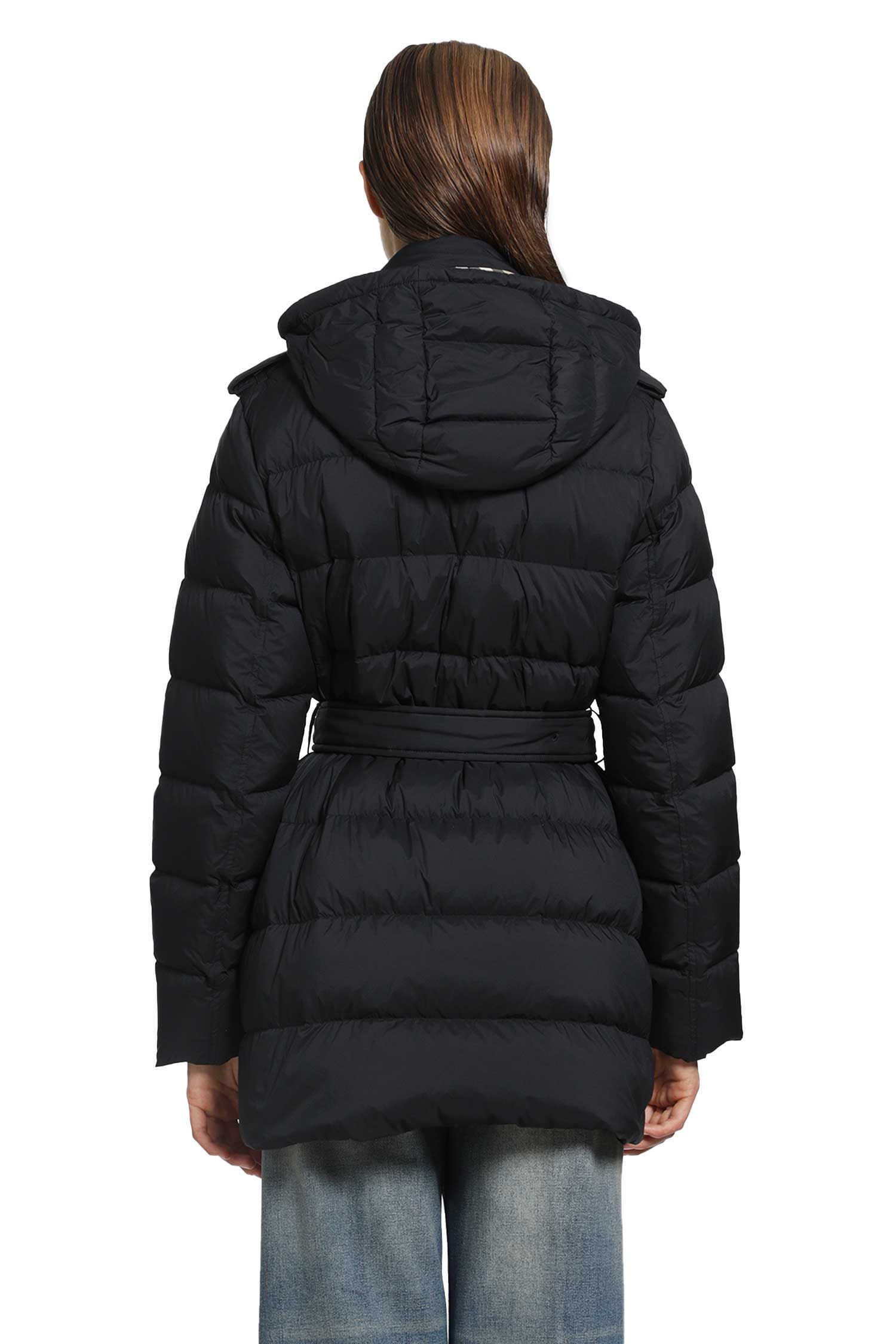 Burberry Nylon Hooded Puffer Jacket