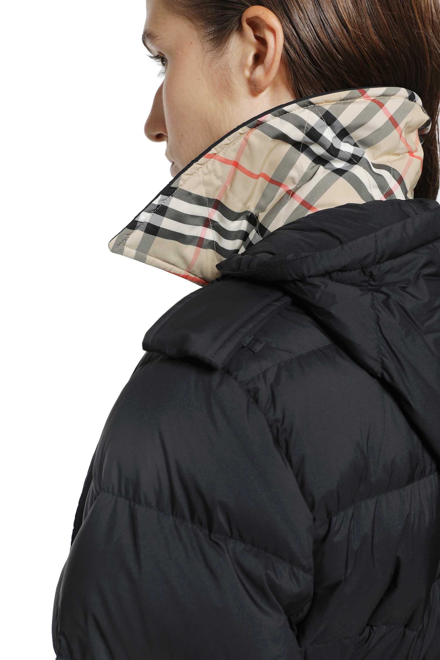 Burberry Nylon Hooded Puffer Jacket