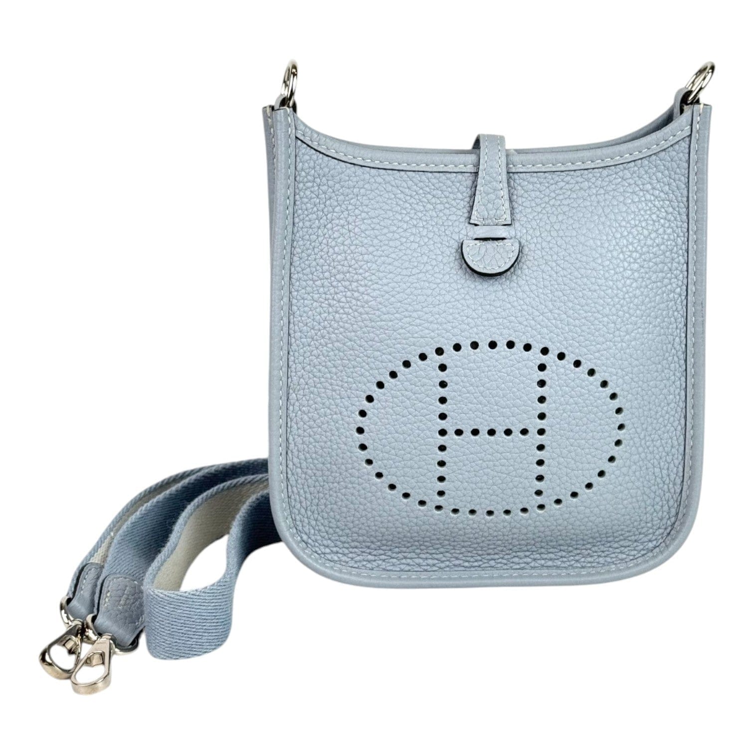 Hermes Evelyne TPM in Blue Clemence