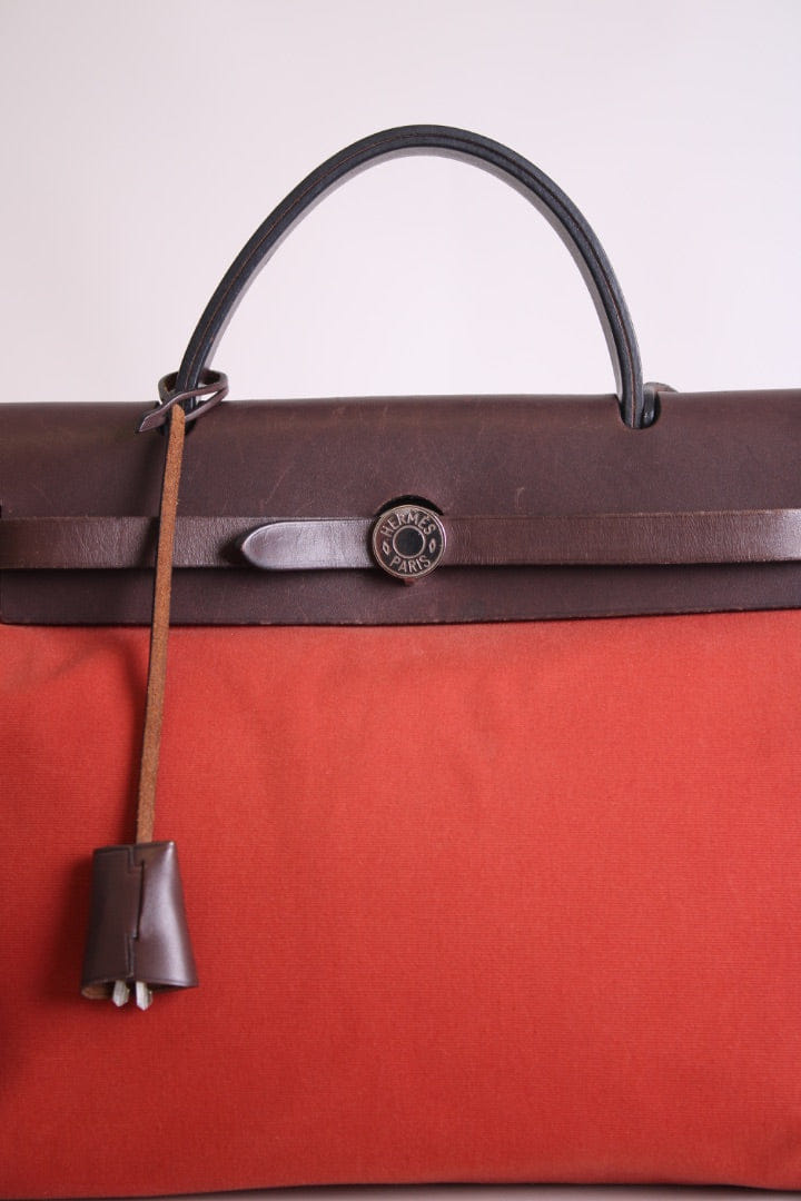 Hermes Herbag Orange OS