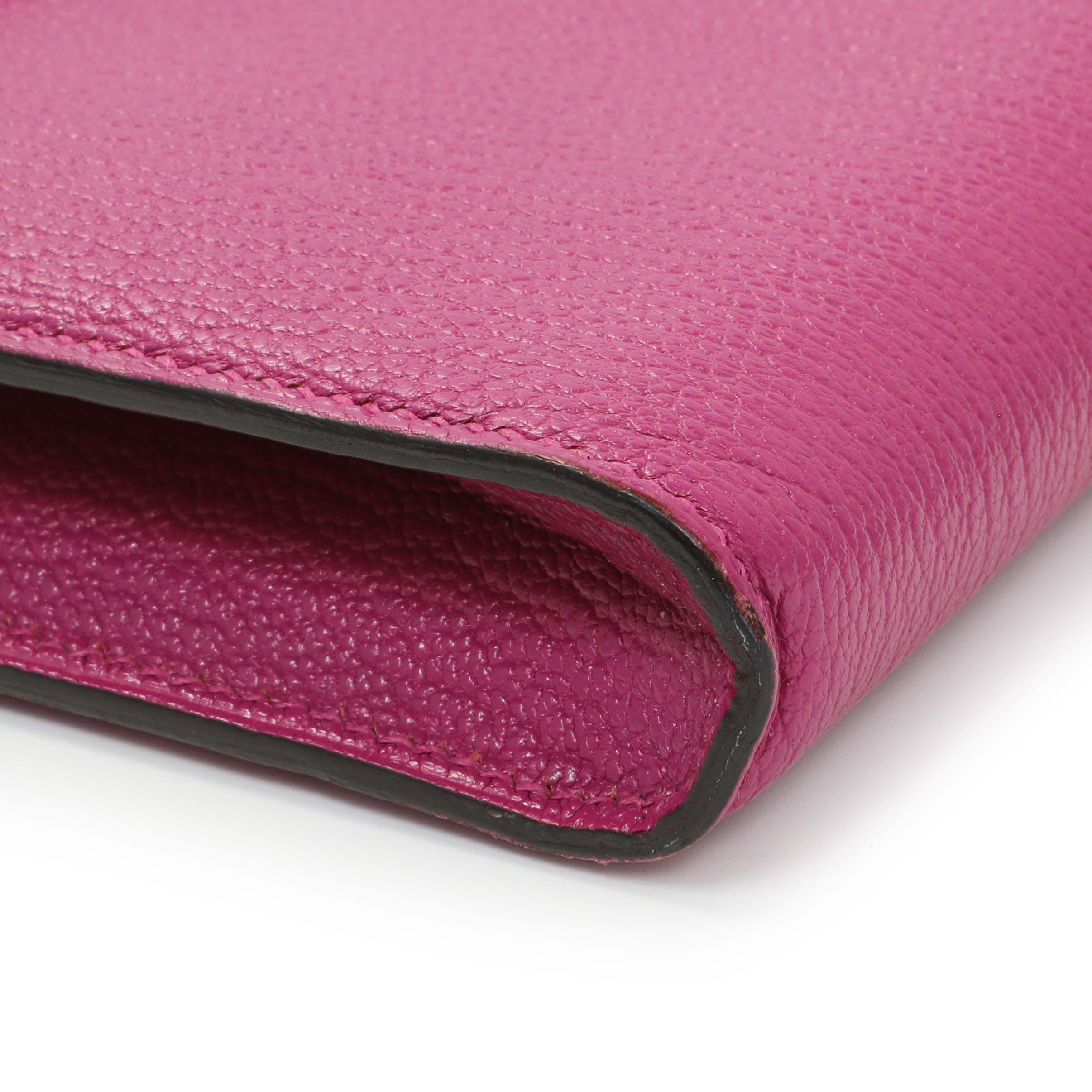 Hermes Rose Pourpre Chèvre Mysore Clic 16