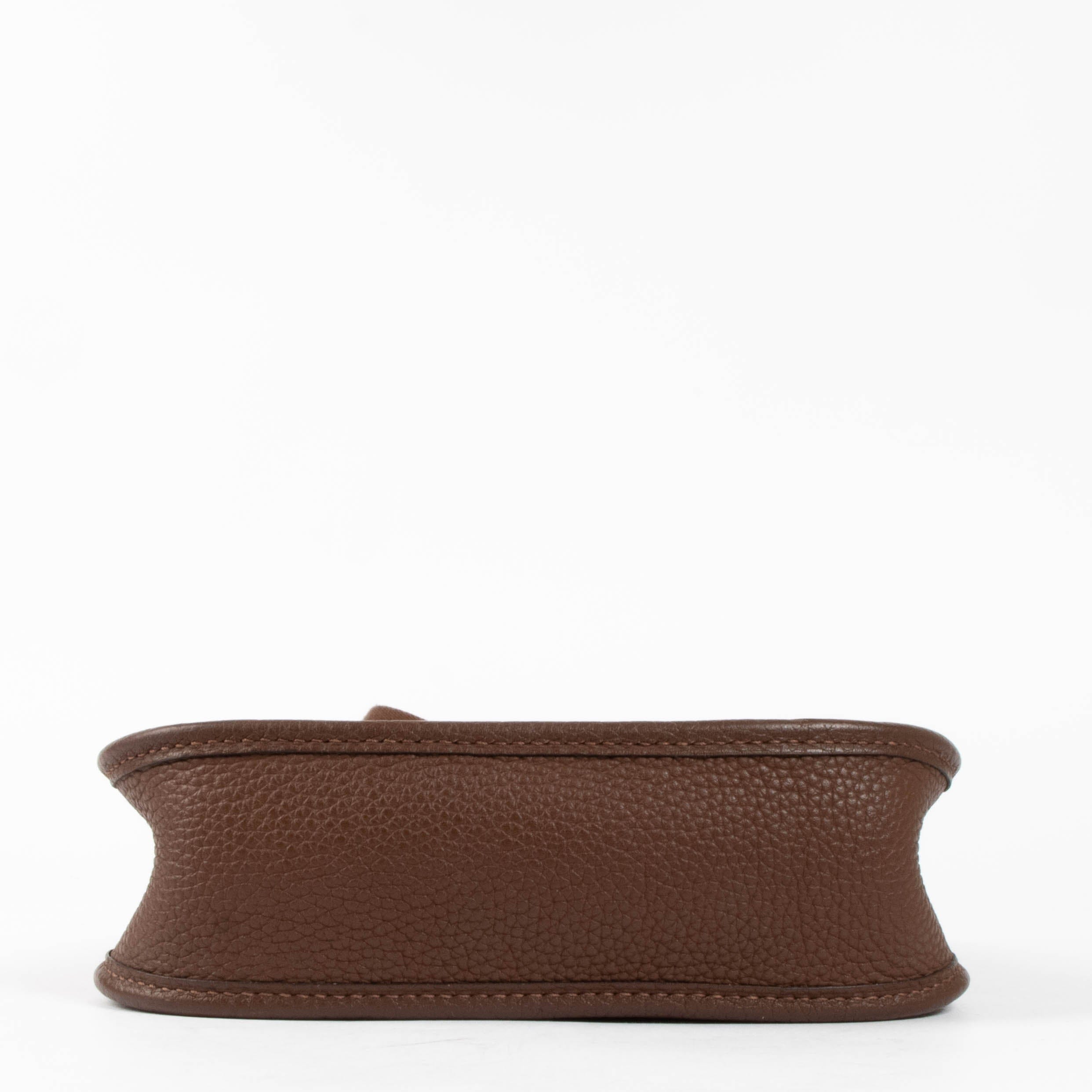 Hermes Evelyne 16 Cacao Clemence PHW