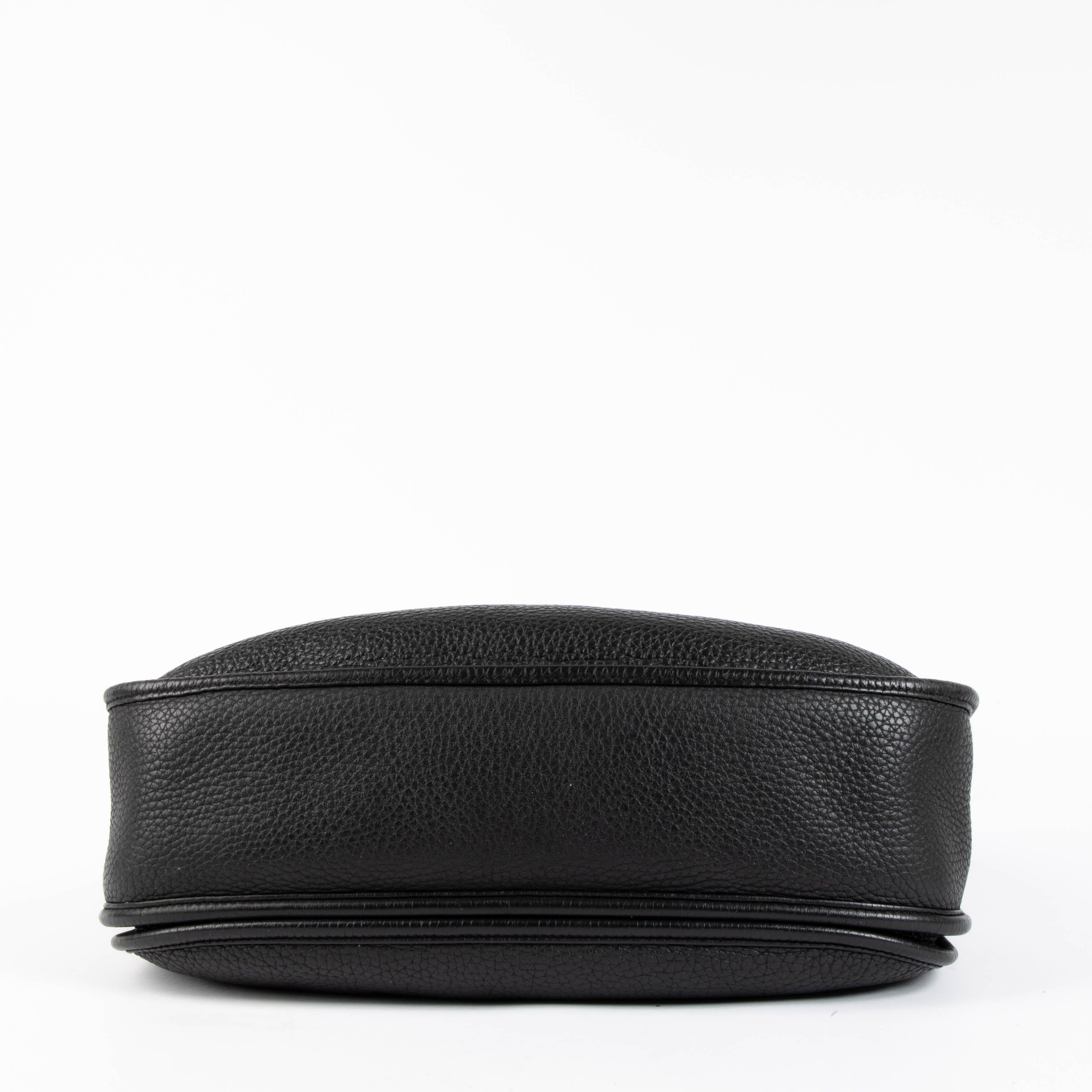 Hermès Evelyne III 33 Black Clemence PHW
