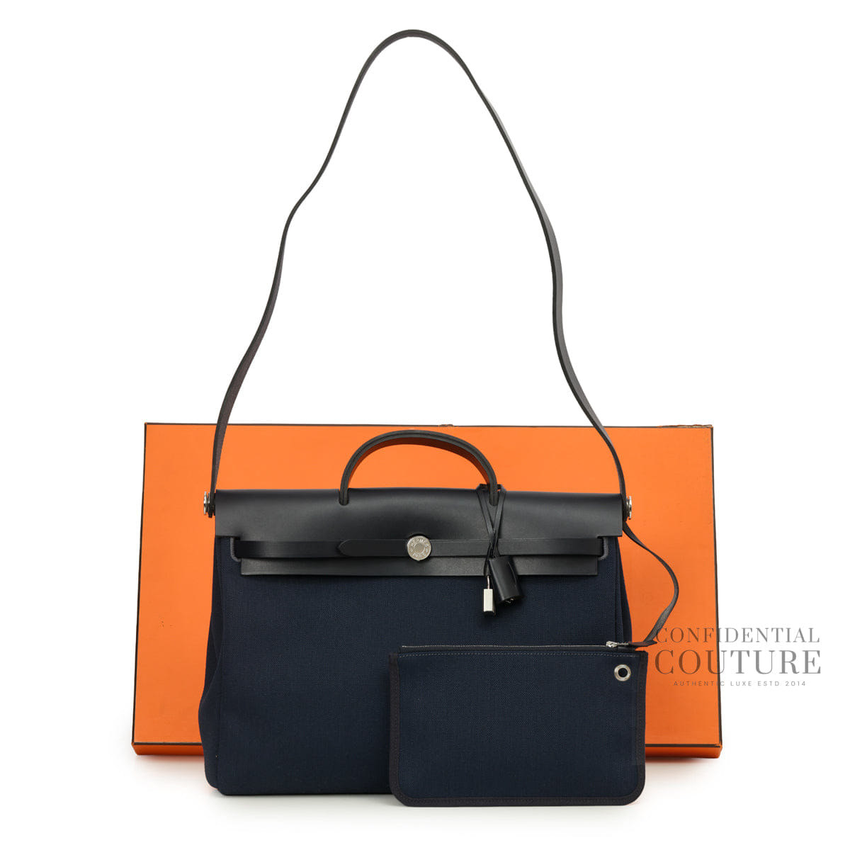 Hermes Herbag Messenger 39 Bleu Marine / Bleu Indigo Bag | 2023