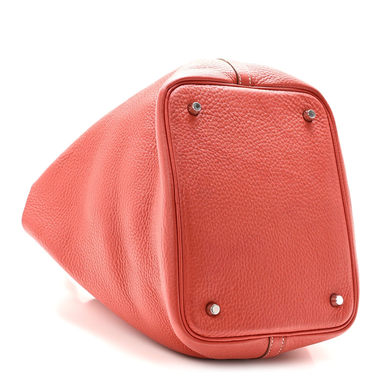 Hermes Taurillon Clemence Picotin Lock 22 mm MM Sanguine