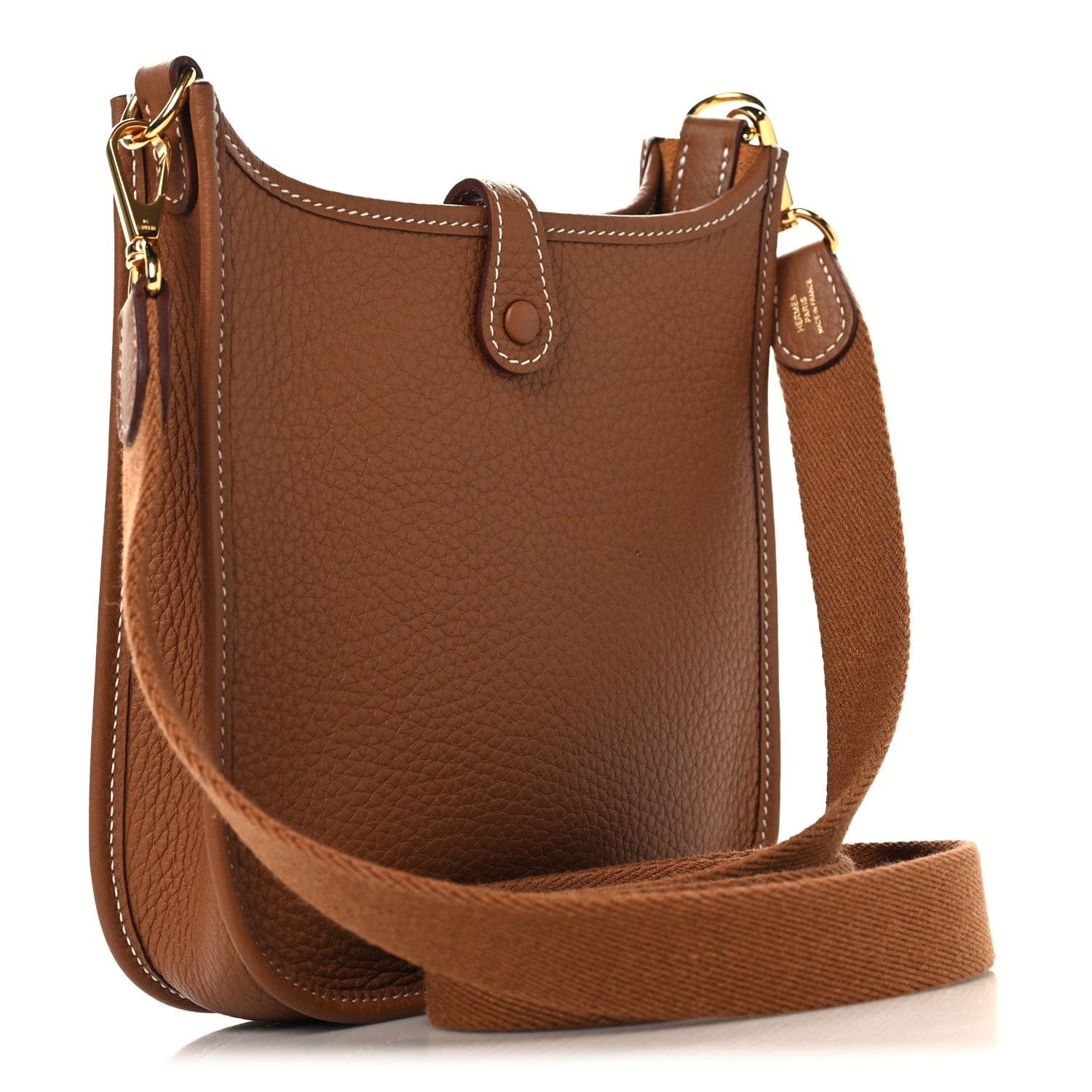 Hermes Taurillon Clemence Evelyne TPM Gold